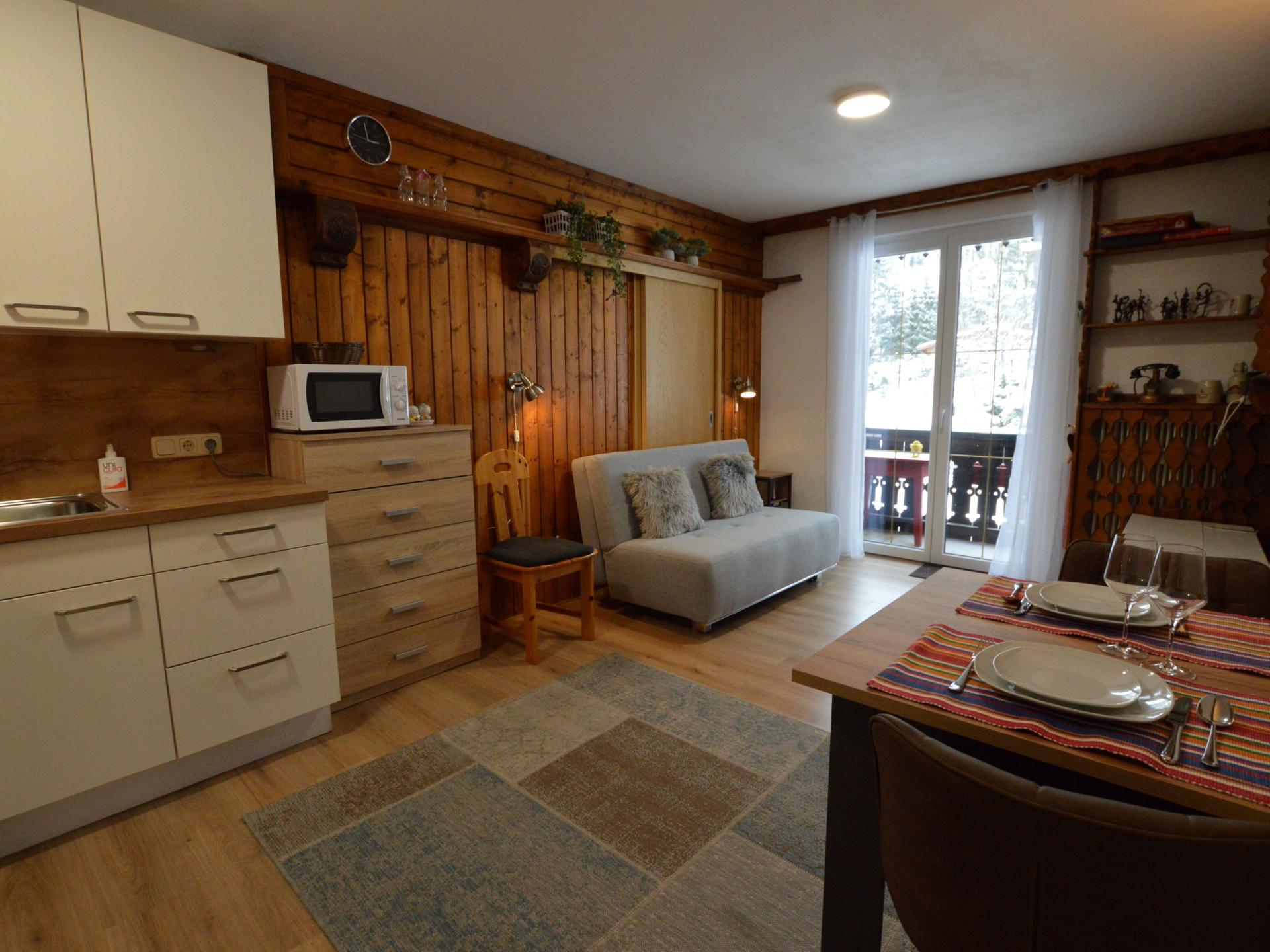 Aan de piste: sfeervolle studio in centrum van Hinterthal - foto 15