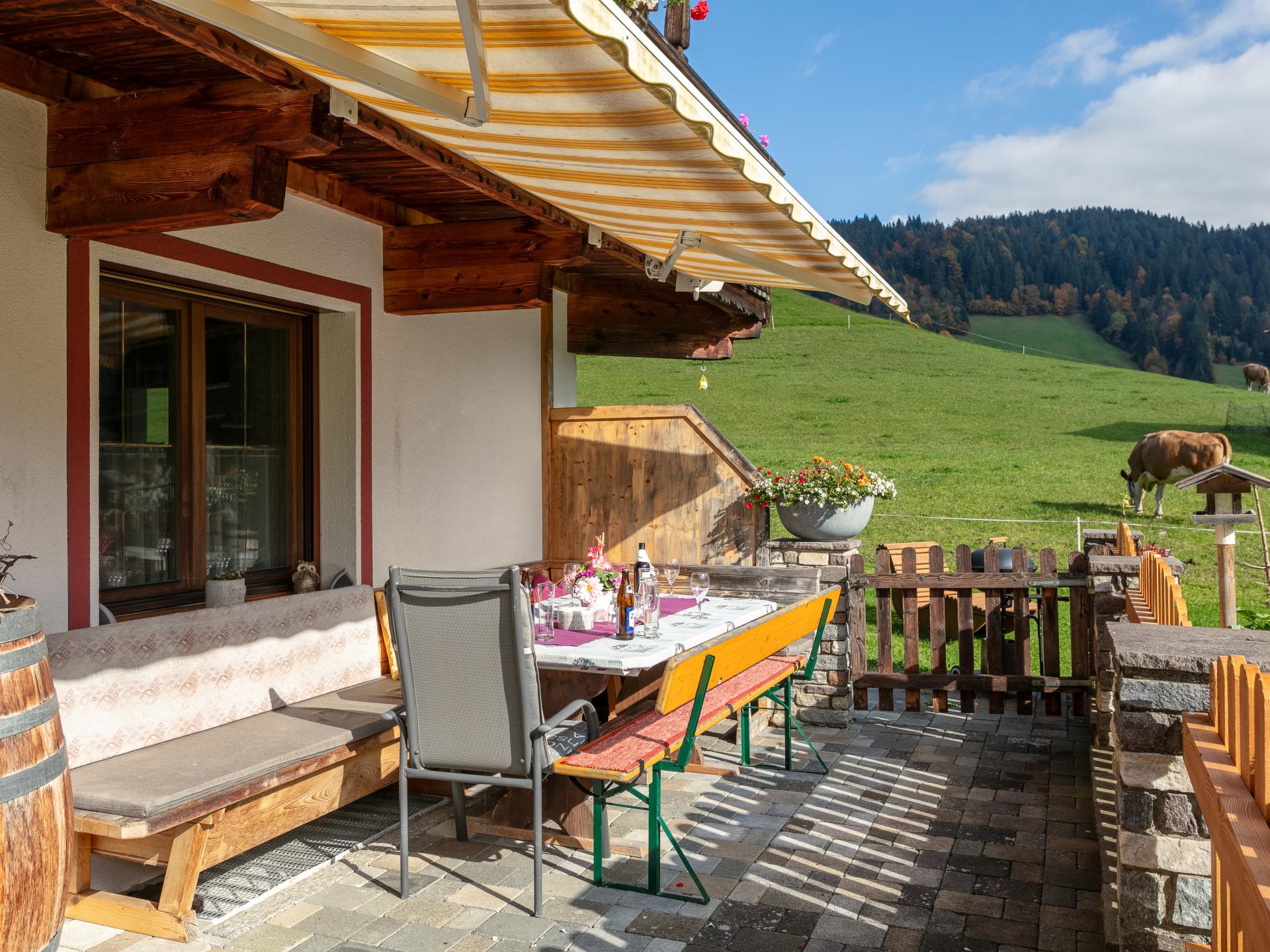 Rustiek bergappartement voor 4 personen met panoramisch uitzicht in Wildschönau - foto 23