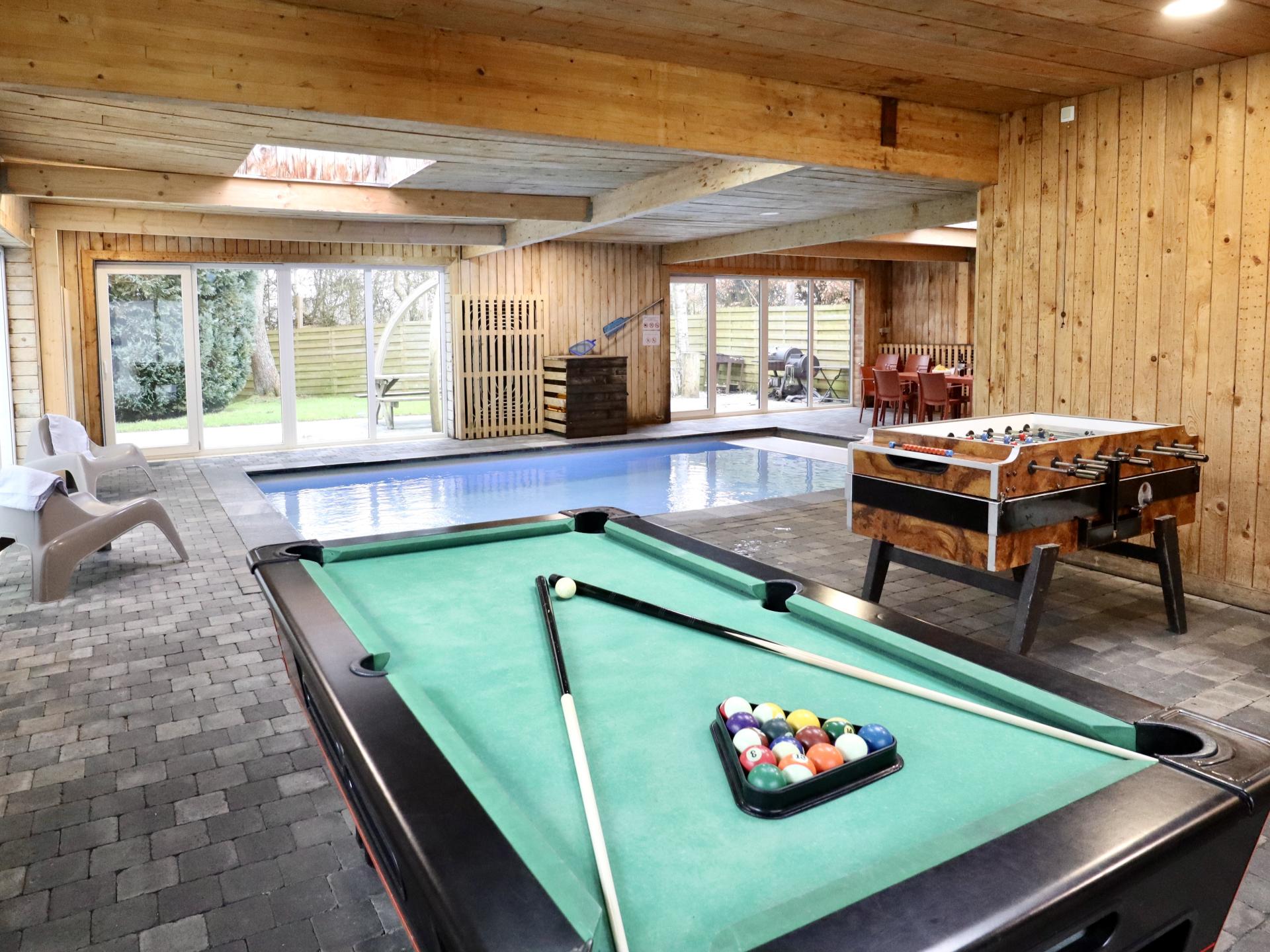 Gîte met binnenzwembad, sauna en speelruimte voor 14 personen in de Ardennen - foto 2