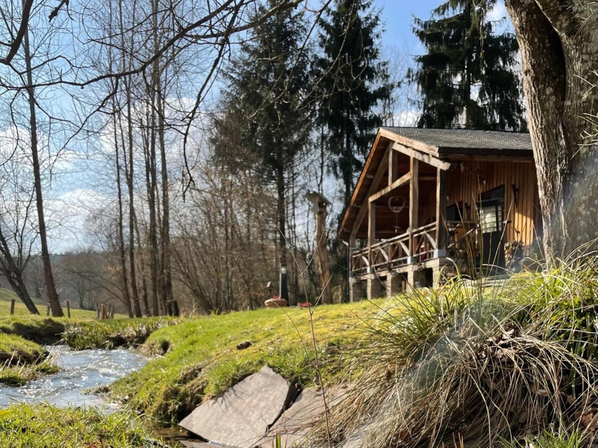 Intiem chalet aan de rivier met bubbelbad en stoomdouche in de Ardennen - foto 3