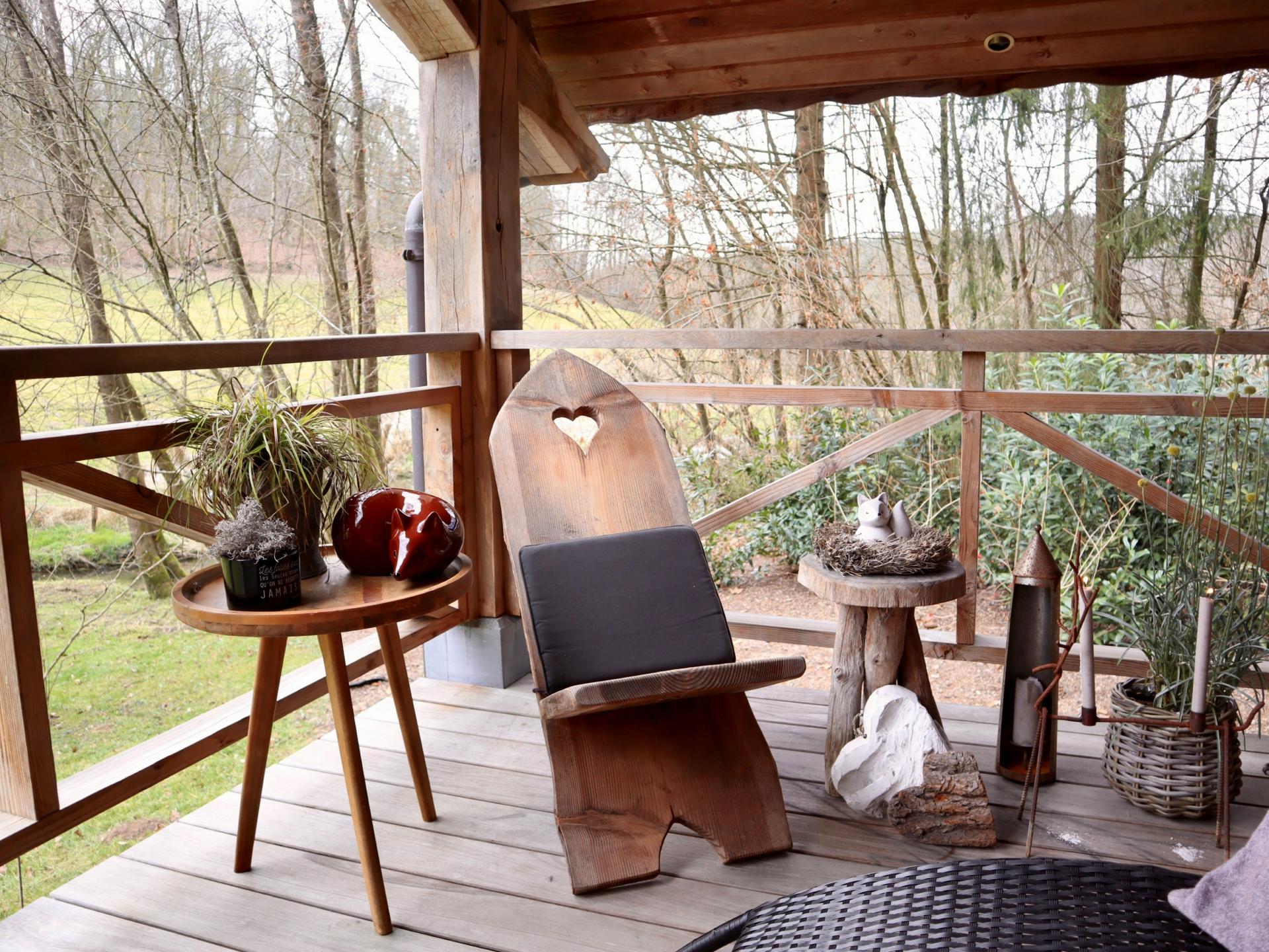 Intiem chalet aan de rivier met bubbelbad en stoomdouche in de Ardennen - foto 23