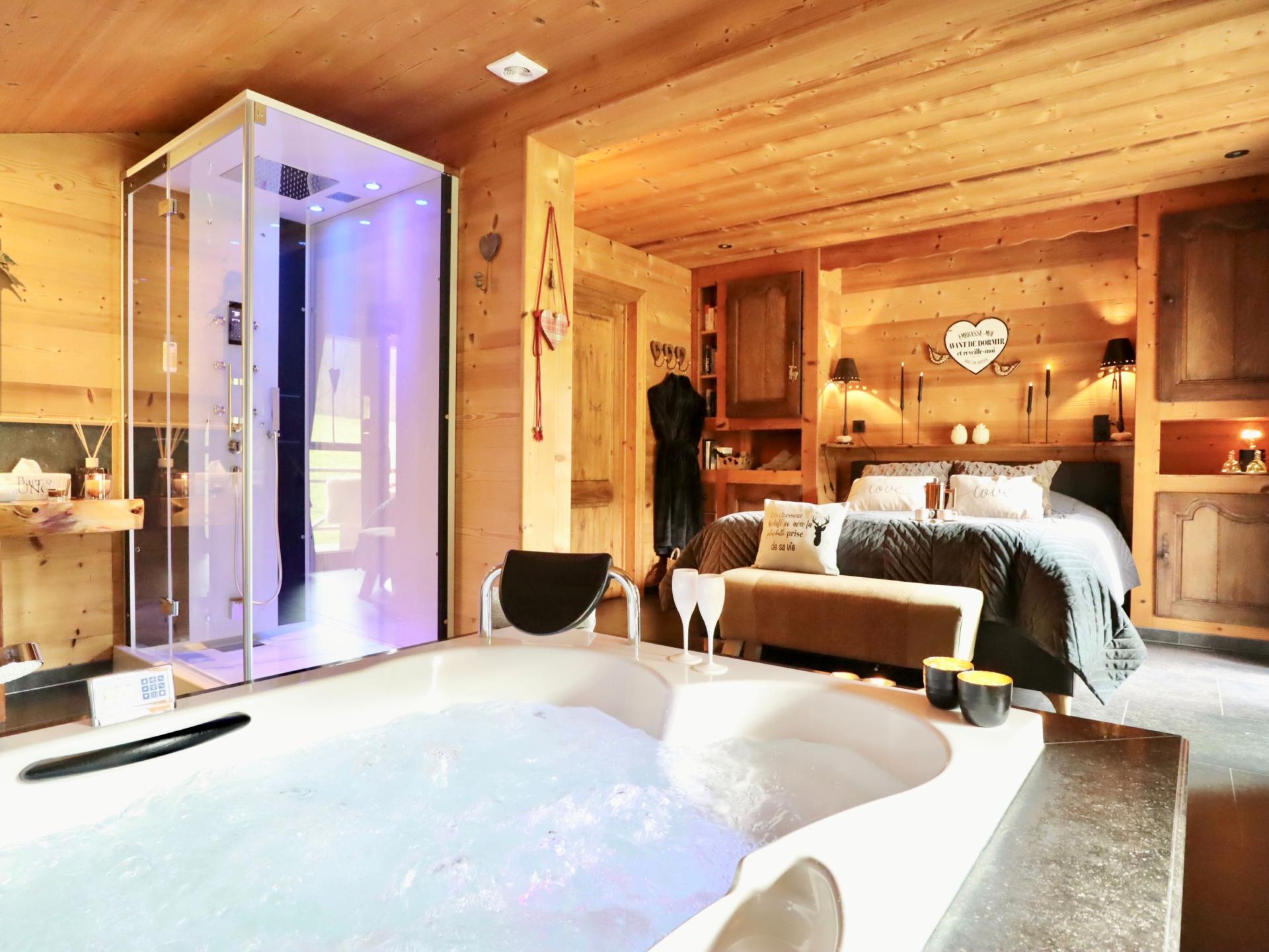Intiem chalet aan de rivier met bubbelbad en stoomdouche in de Ardennen - foto 63