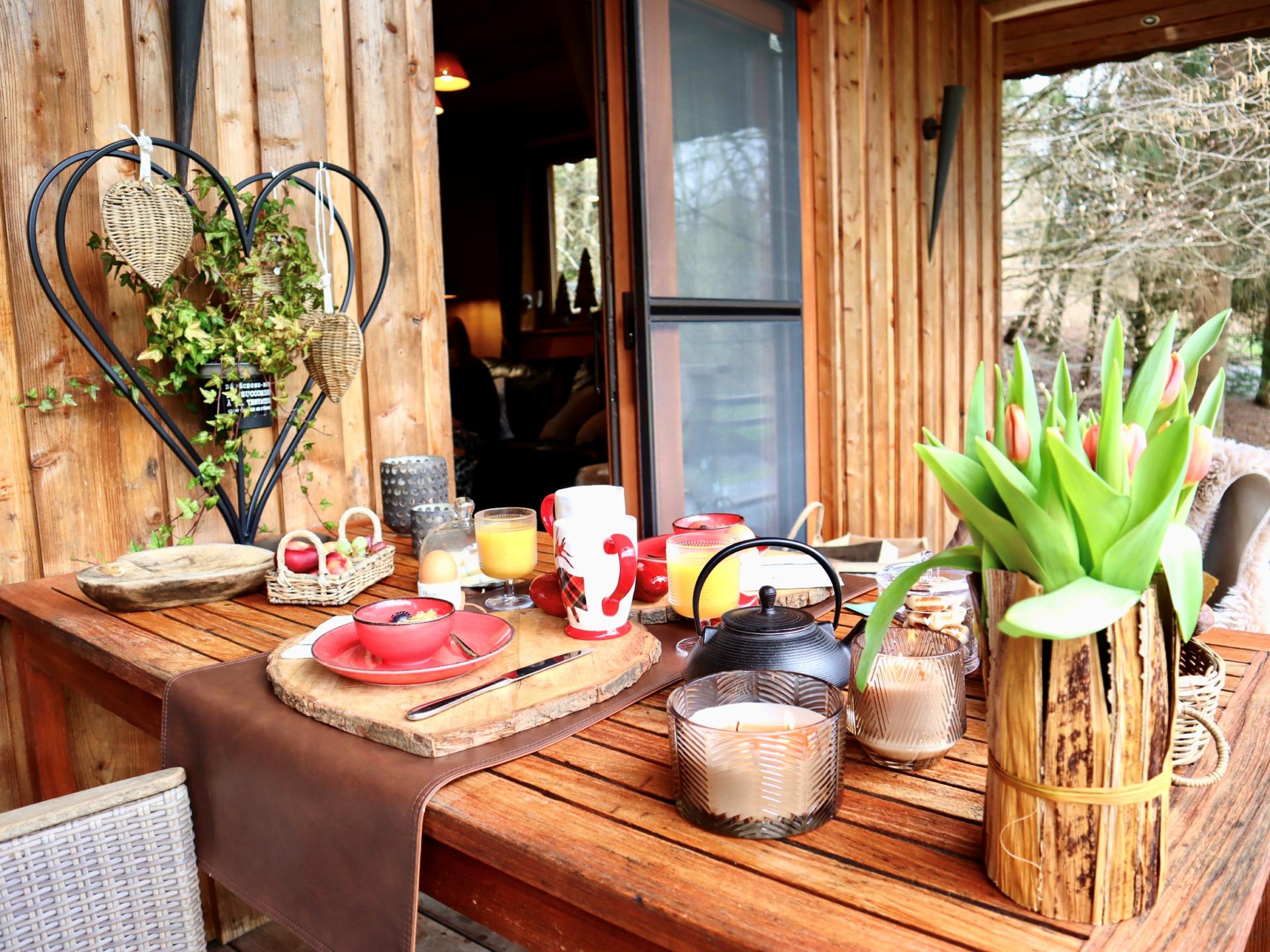 Intiem chalet aan de rivier met bubbelbad en stoomdouche in de Ardennen - foto 27
