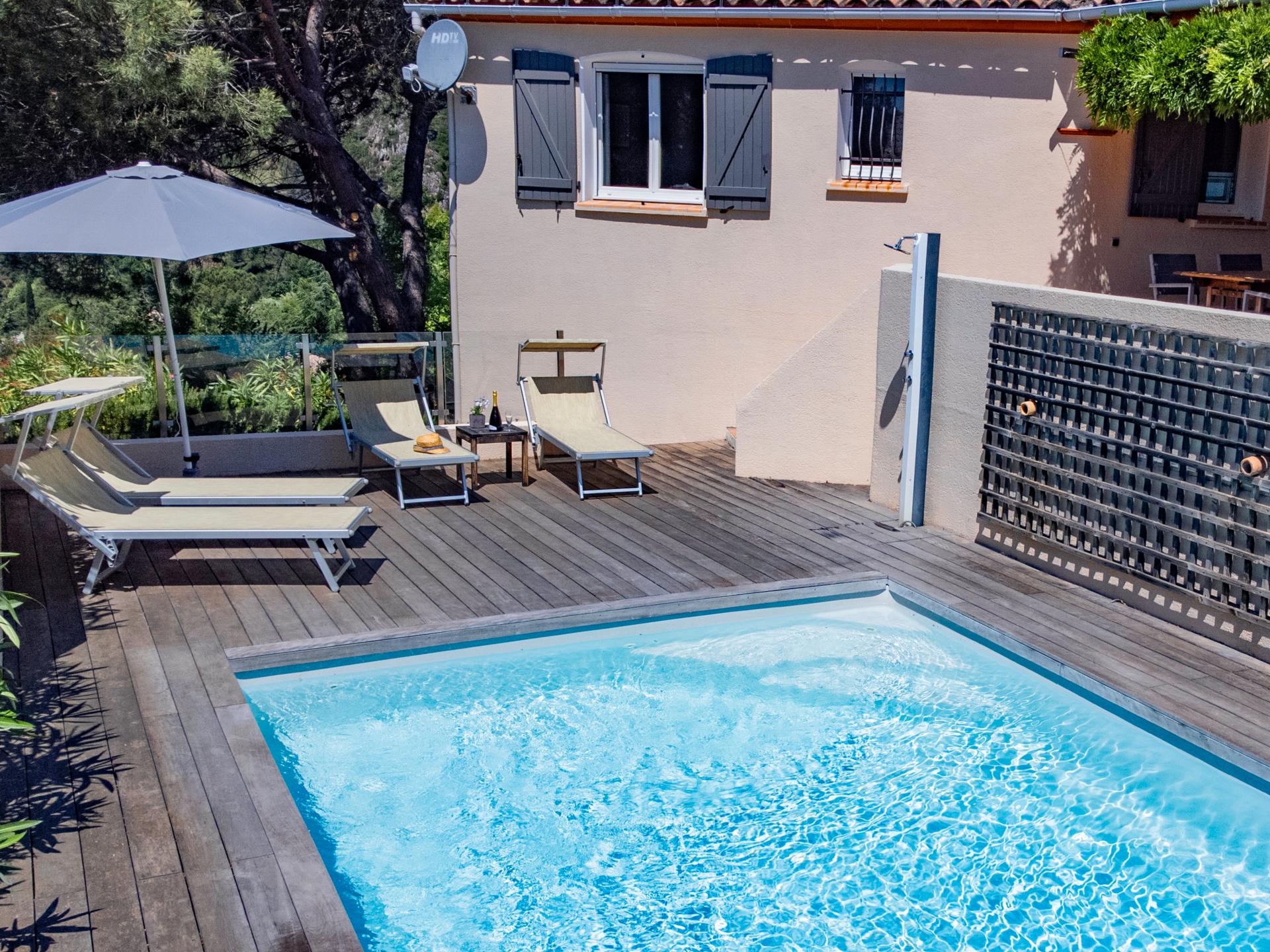 Vrijstaande luxe villa in centrum Caunes-Minervois met zwembad - foto 8