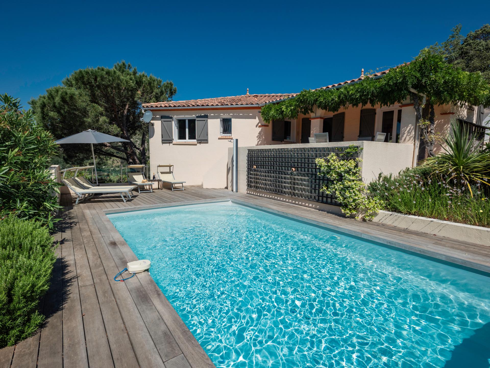 Vrijstaande luxe villa in centrum Caunes-Minervois met zwembad - foto 22
