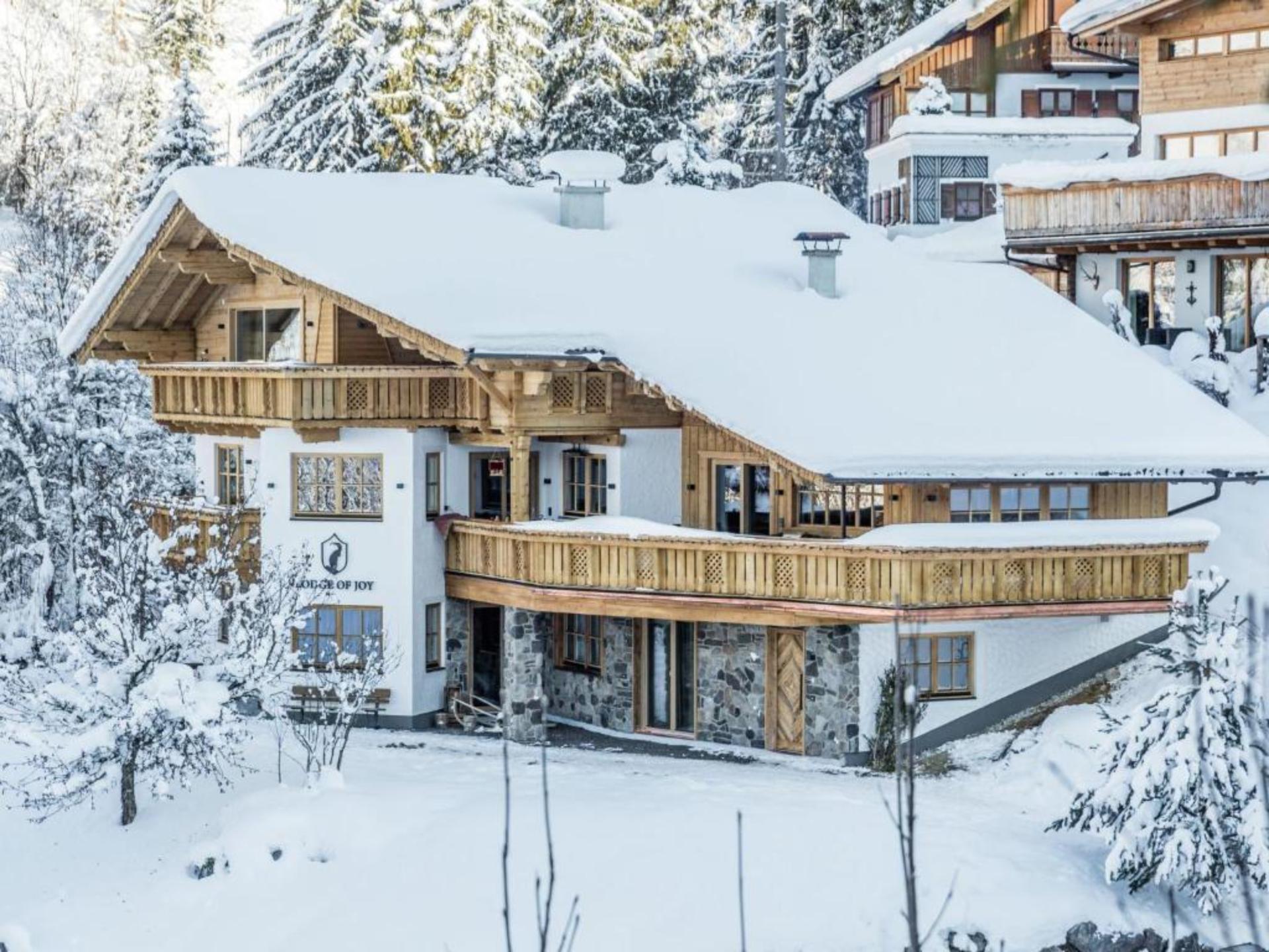 14-persoons vrijstaand chalet aan de piste in Wagrain - foto 37