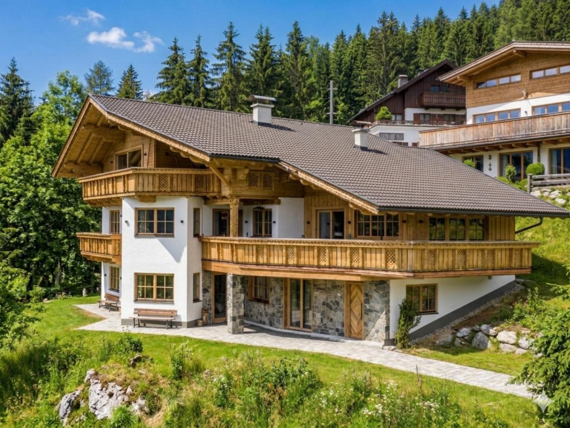 14-persoons vrijstaand chalet aan de piste in Wagrain - foto 14