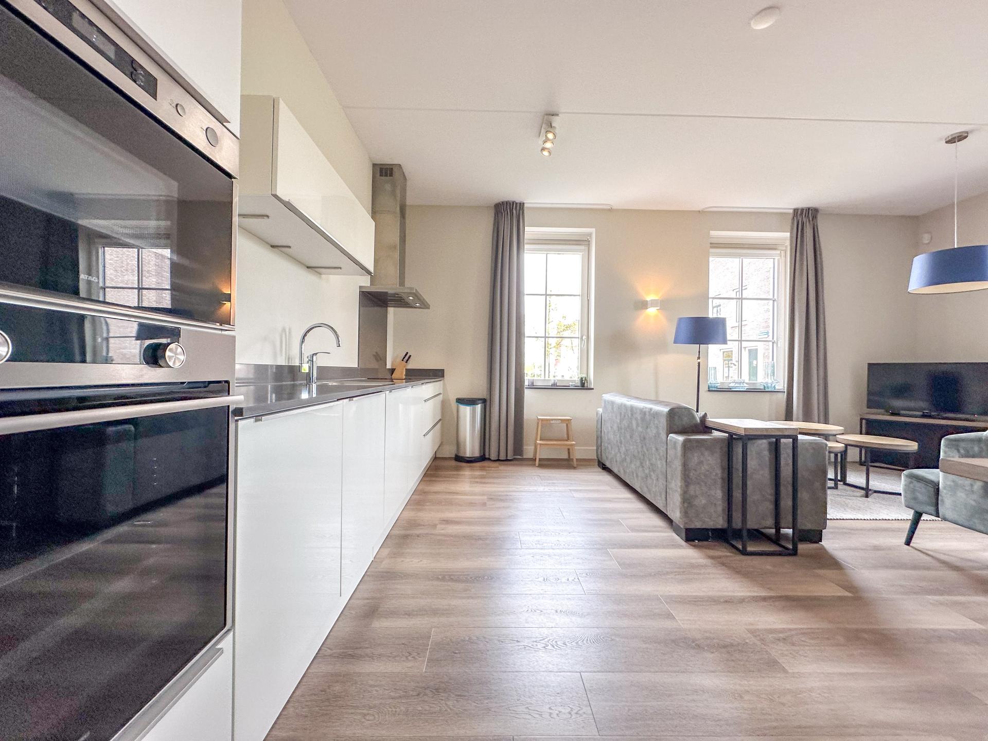 Luxe begane grond appartement met Finse sauna op 500m van het strand - foto 7