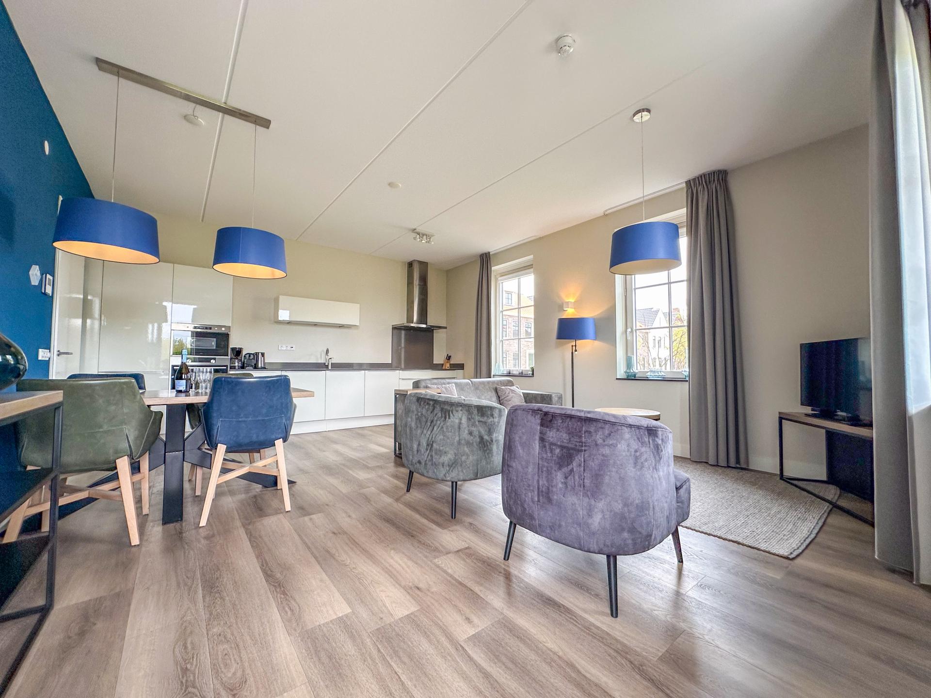 Luxe begane grond appartement met Finse sauna op 500m van het strand - foto 8