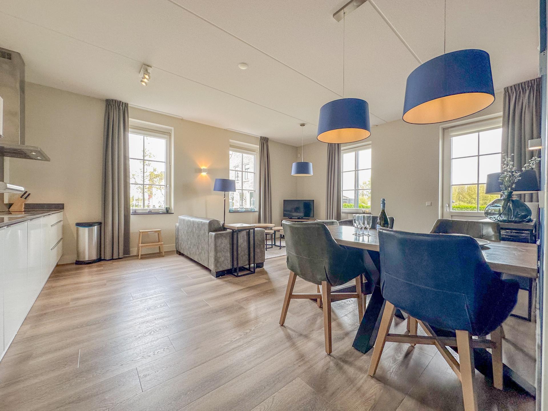Luxe begane grond appartement met Finse sauna op 500m van het strand - foto 6