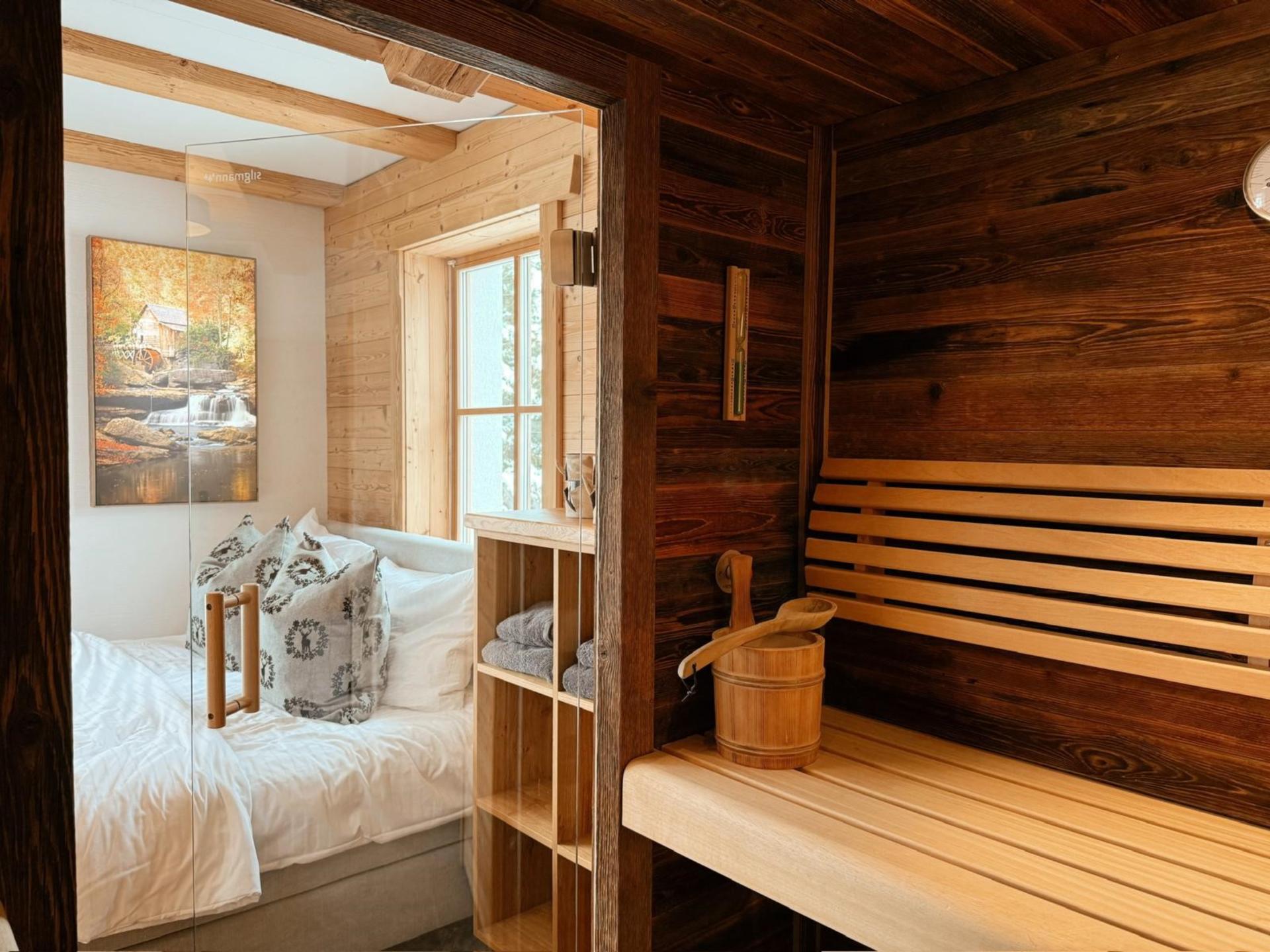 Vrijstaand chalet met sauna en zwemvijver op 250 meter van de skilift - foto 9