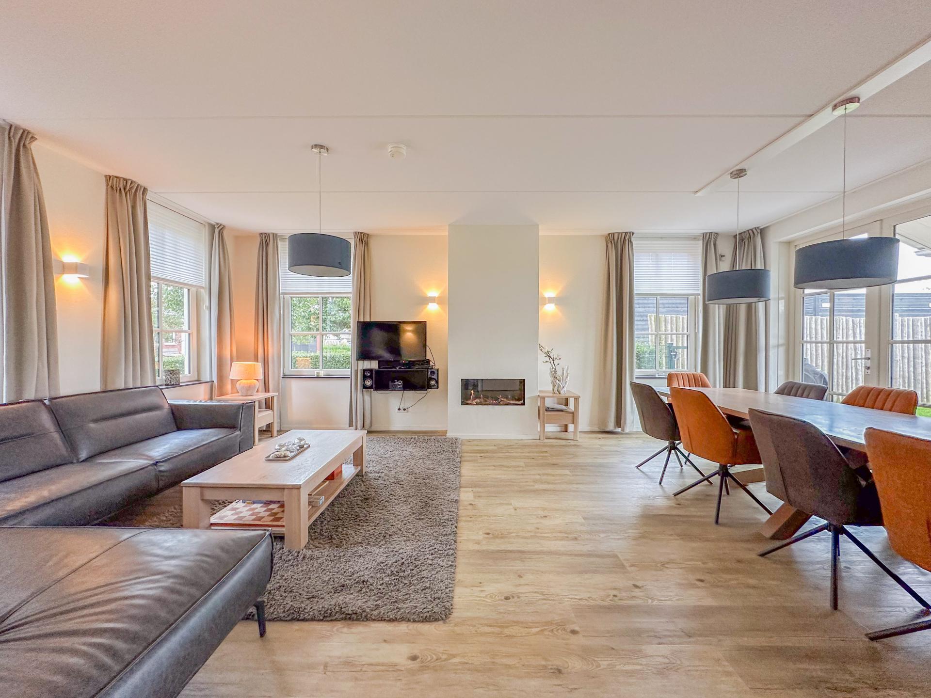 Luxe vrijstaande villa met sauna en tuin op 500m van het strand - foto 4