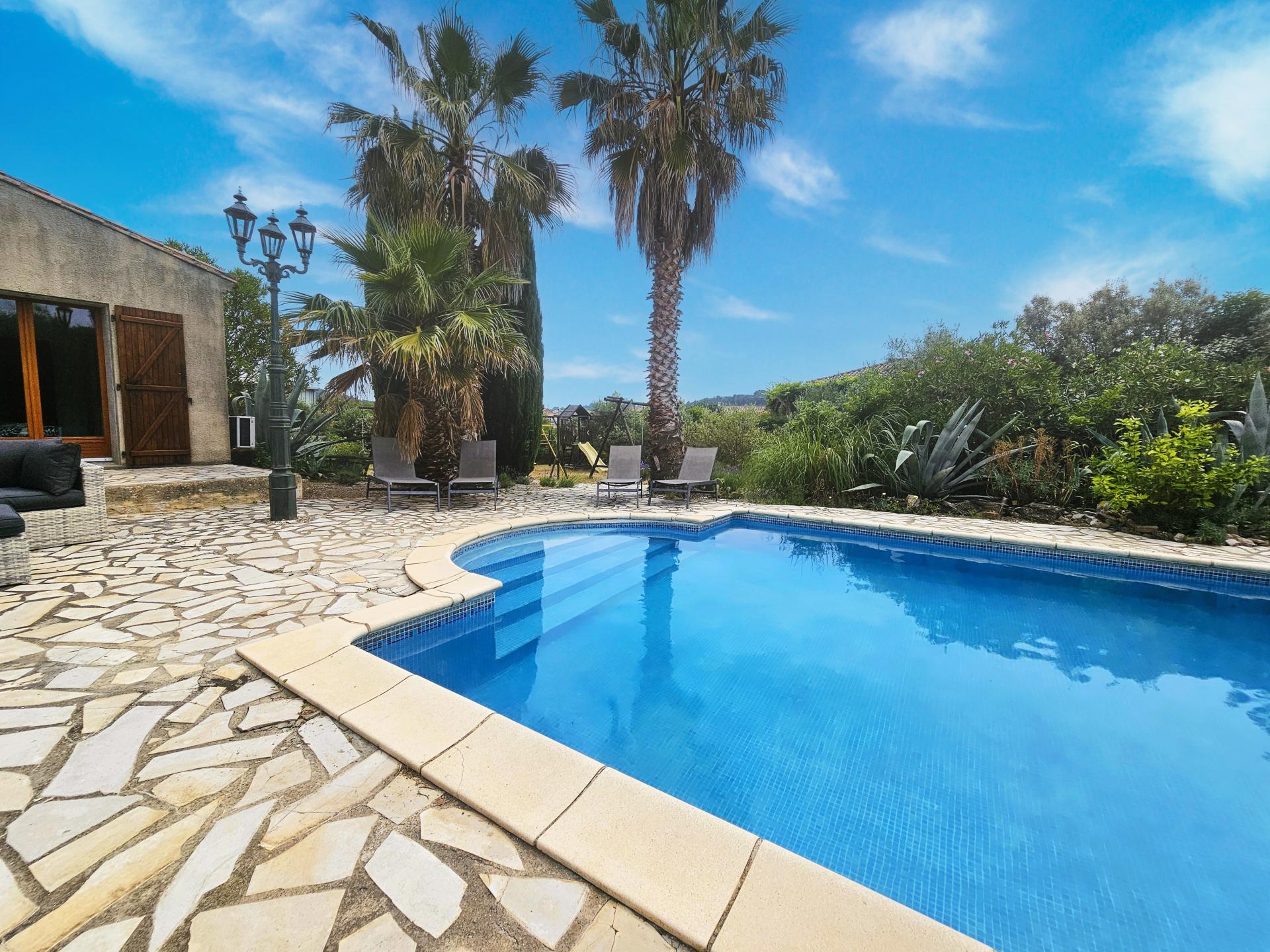 10-persoons villa in centrum Félines-Minervois met zwembad - foto 9