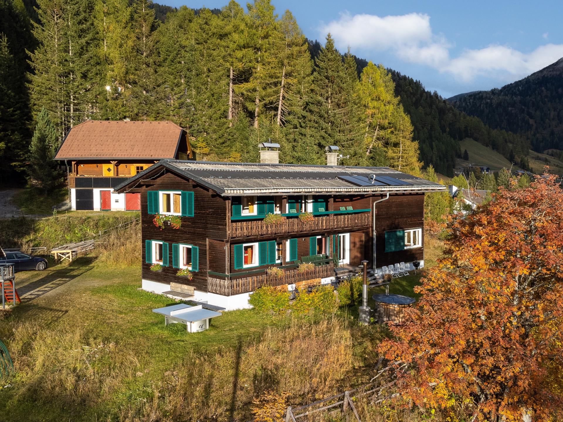 Luxe chalet voor 10 personen met privé sauna en grote tuin in Innerkrems - foto 1