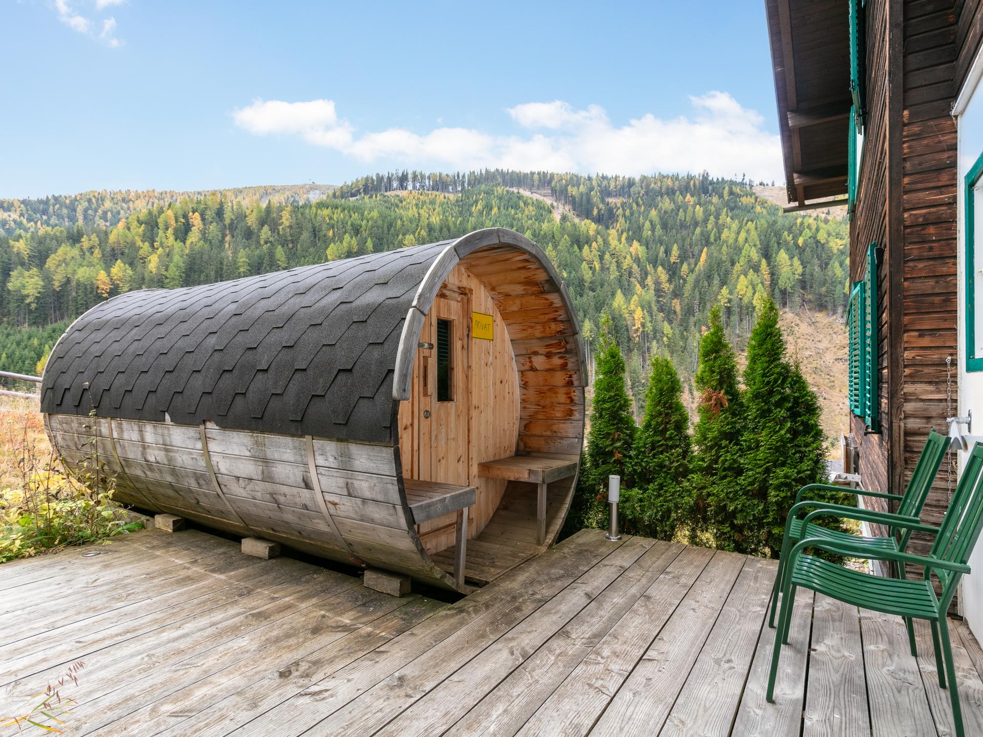 Luxe chalet voor 10 personen met privé sauna en grote tuin in Innerkrems - foto 13