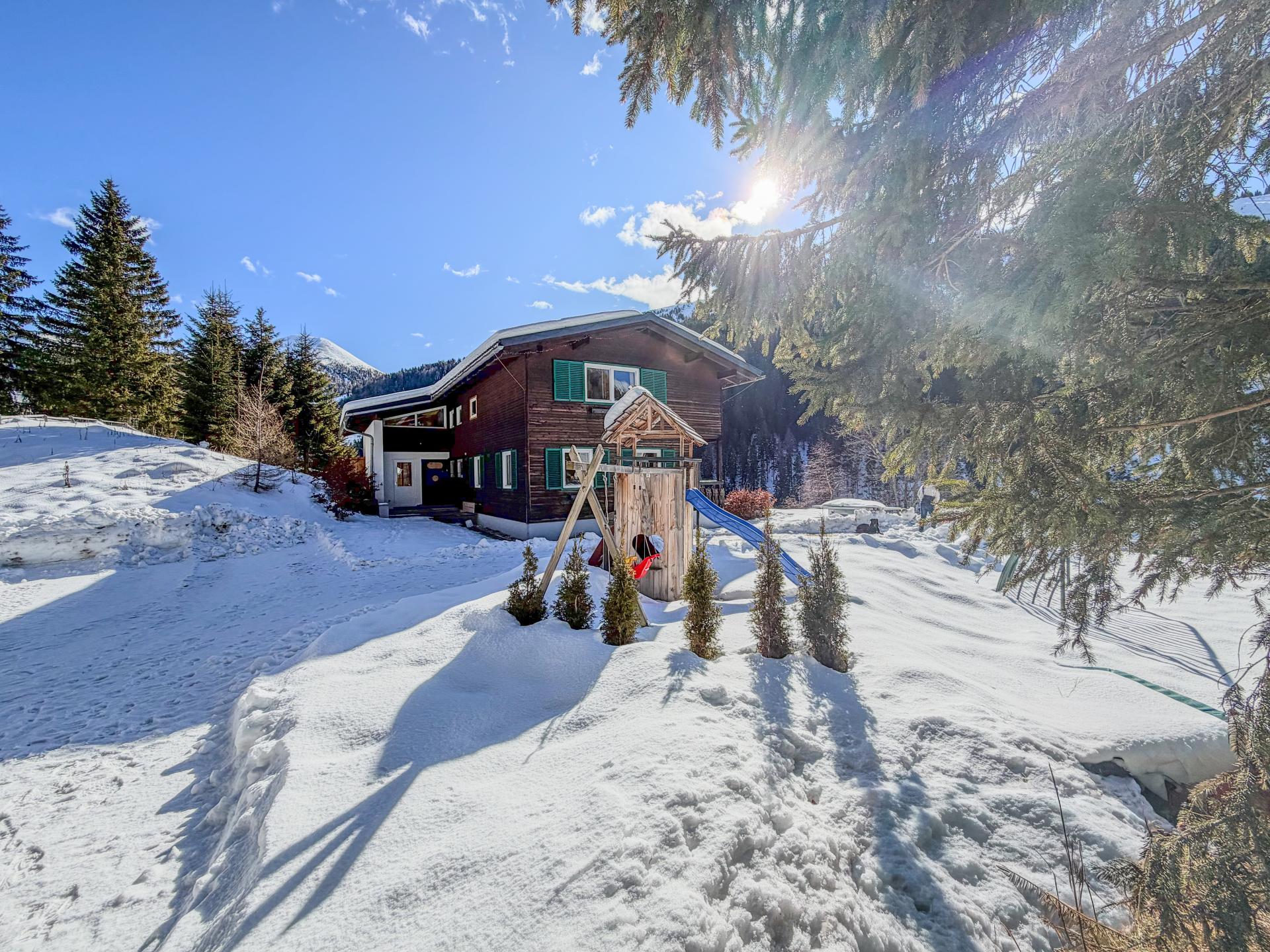 Luxe chalet voor 10 personen met privé sauna en grote tuin in Innerkrems - foto 81