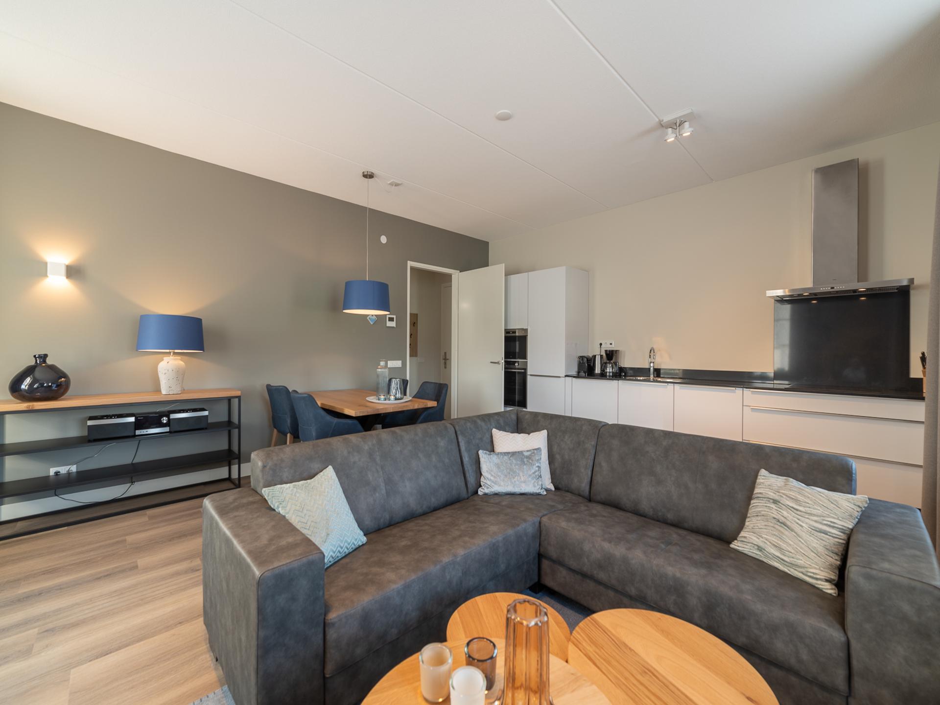 Luxe appartement met Finse sauna op 500m van het Noordzeestrand - foto 4