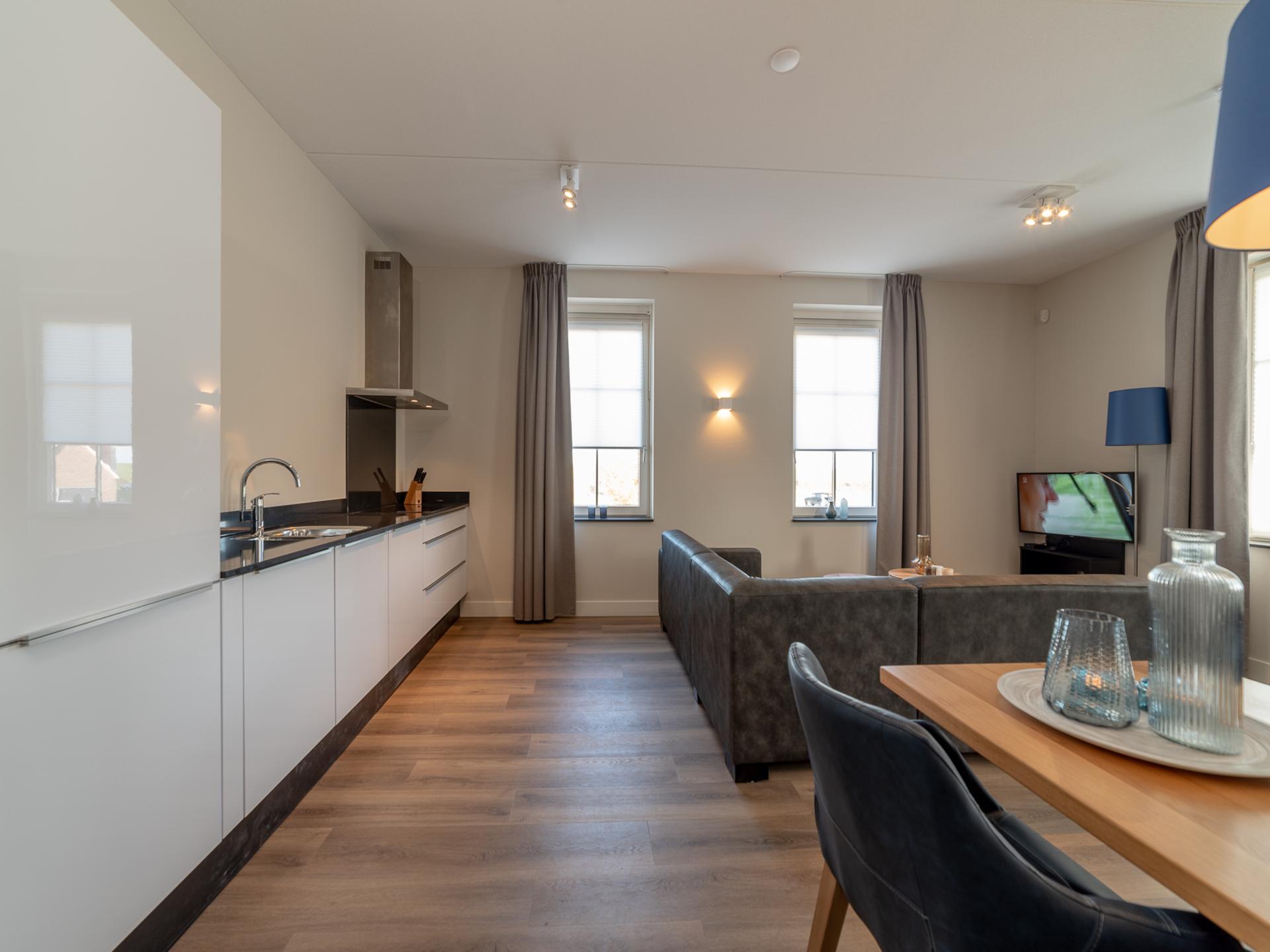 Luxe appartement met Finse sauna op 500m van het Noordzeestrand - foto 9
