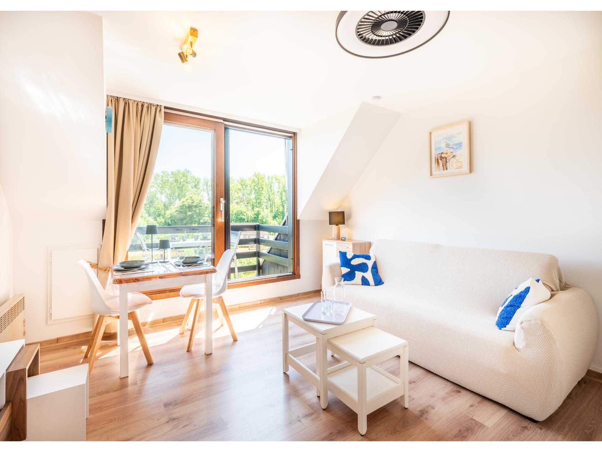 Op 700 m van zee: modern 2-persoons appartement in centrum Koksijde - foto 1