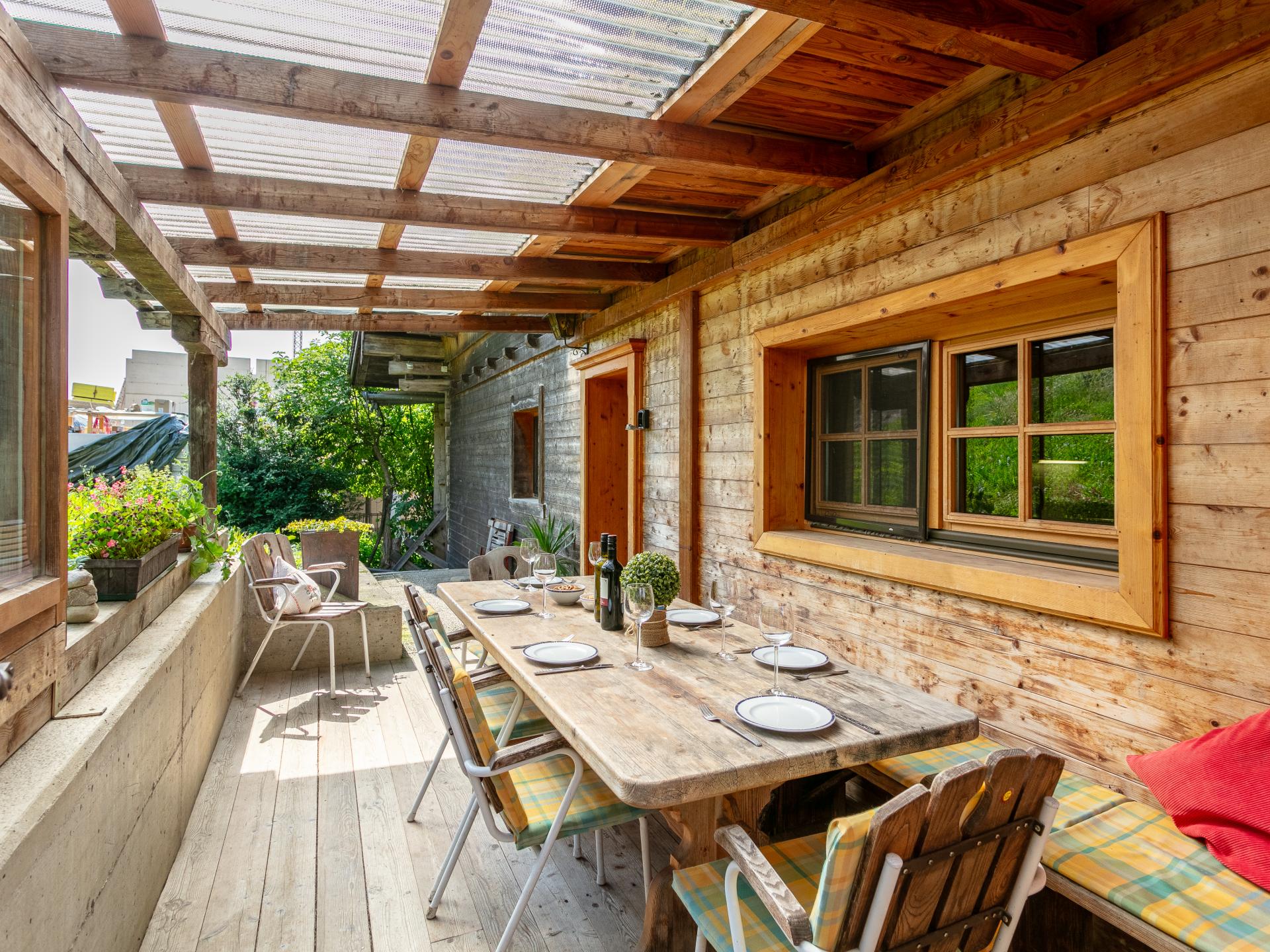 Knus appartement voor 8 op de boerderij in Niederau met bergzicht en tuin - foto 21