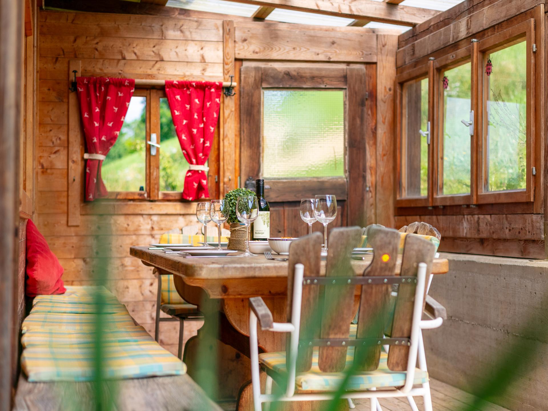 Knus appartement voor 8 op de boerderij in Niederau met bergzicht en tuin - foto 20