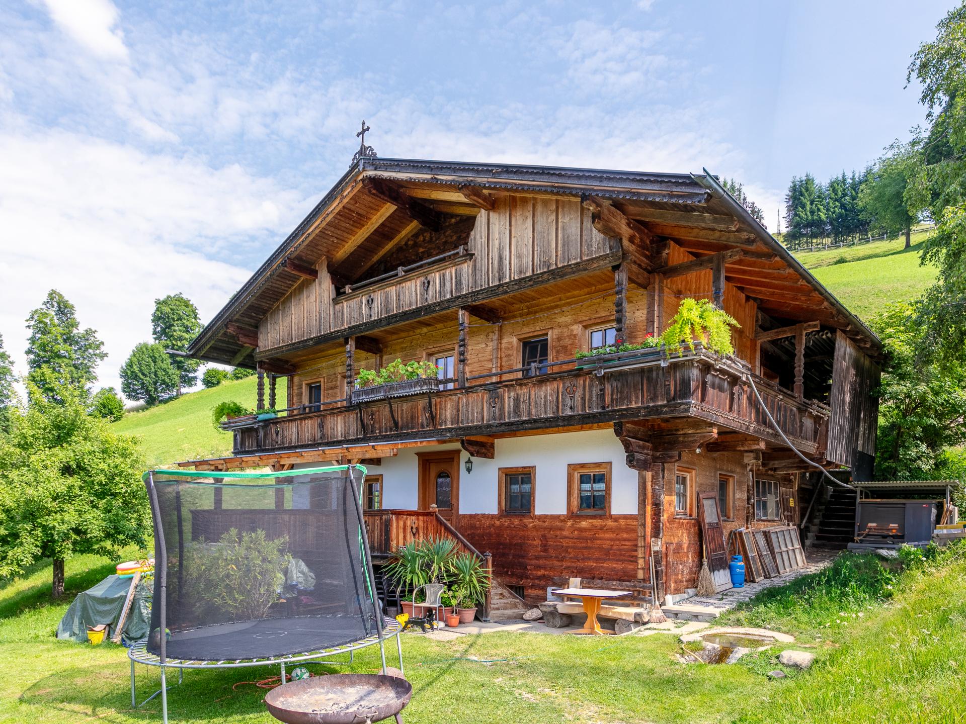 Knus appartement voor 8 op de boerderij in Niederau met bergzicht en tuin - foto 29