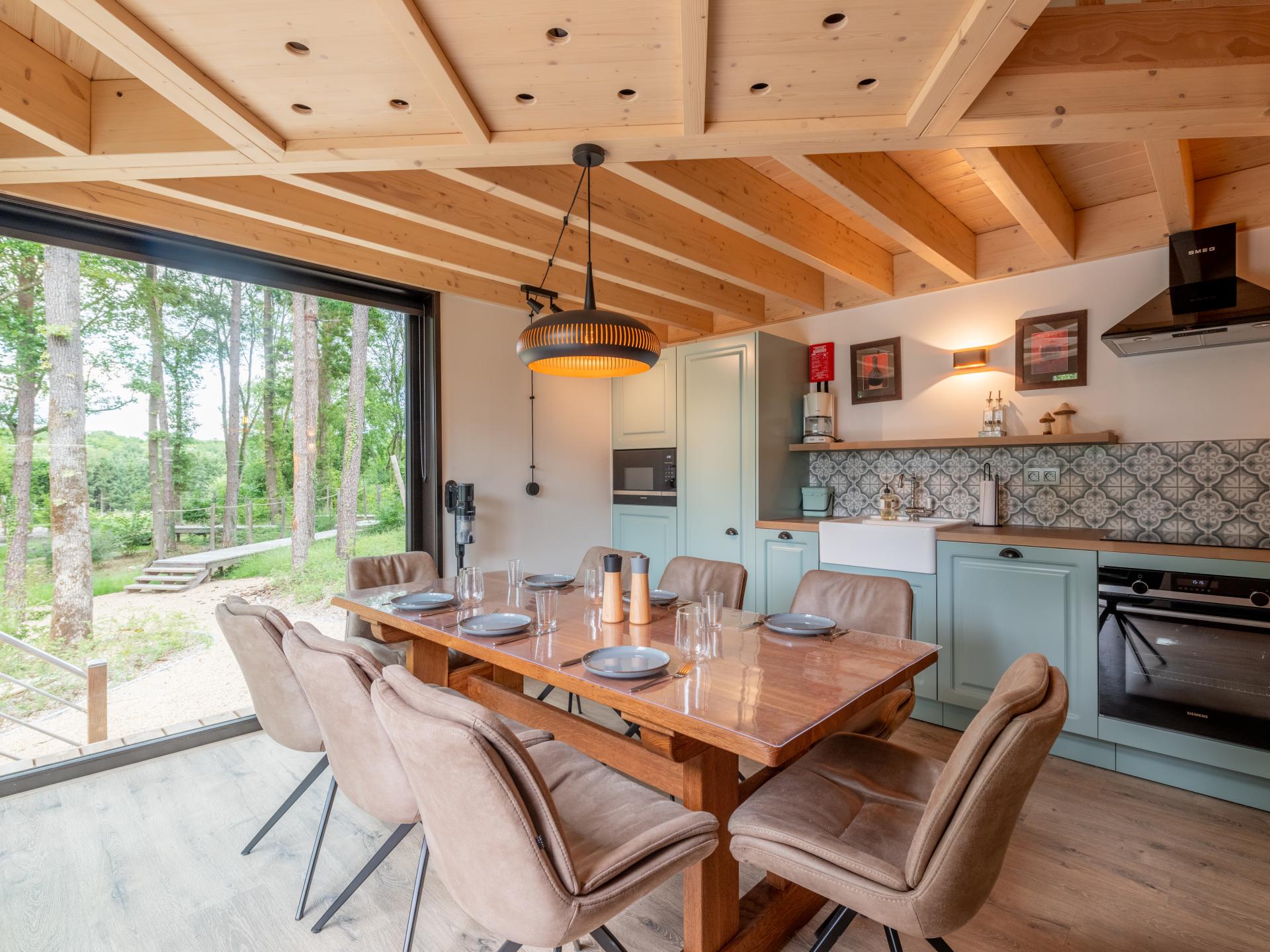 Uniek design vakantiehuis met wellness in rustige Ardense bossen bij Biron - foto 36