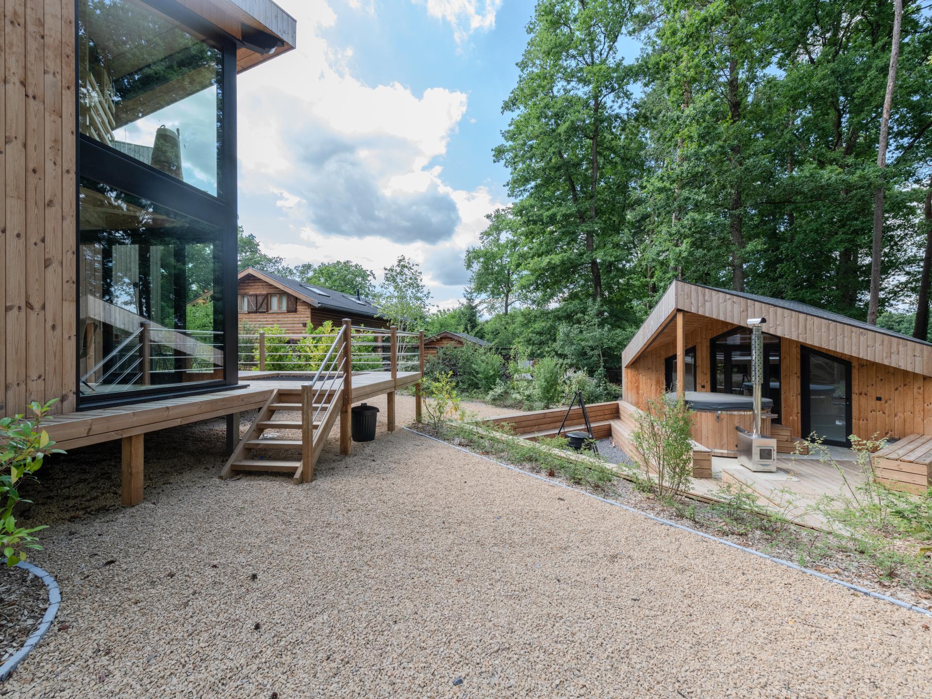 Uniek design vakantiehuis met wellness in rustige Ardense bossen bij Biron - foto 27