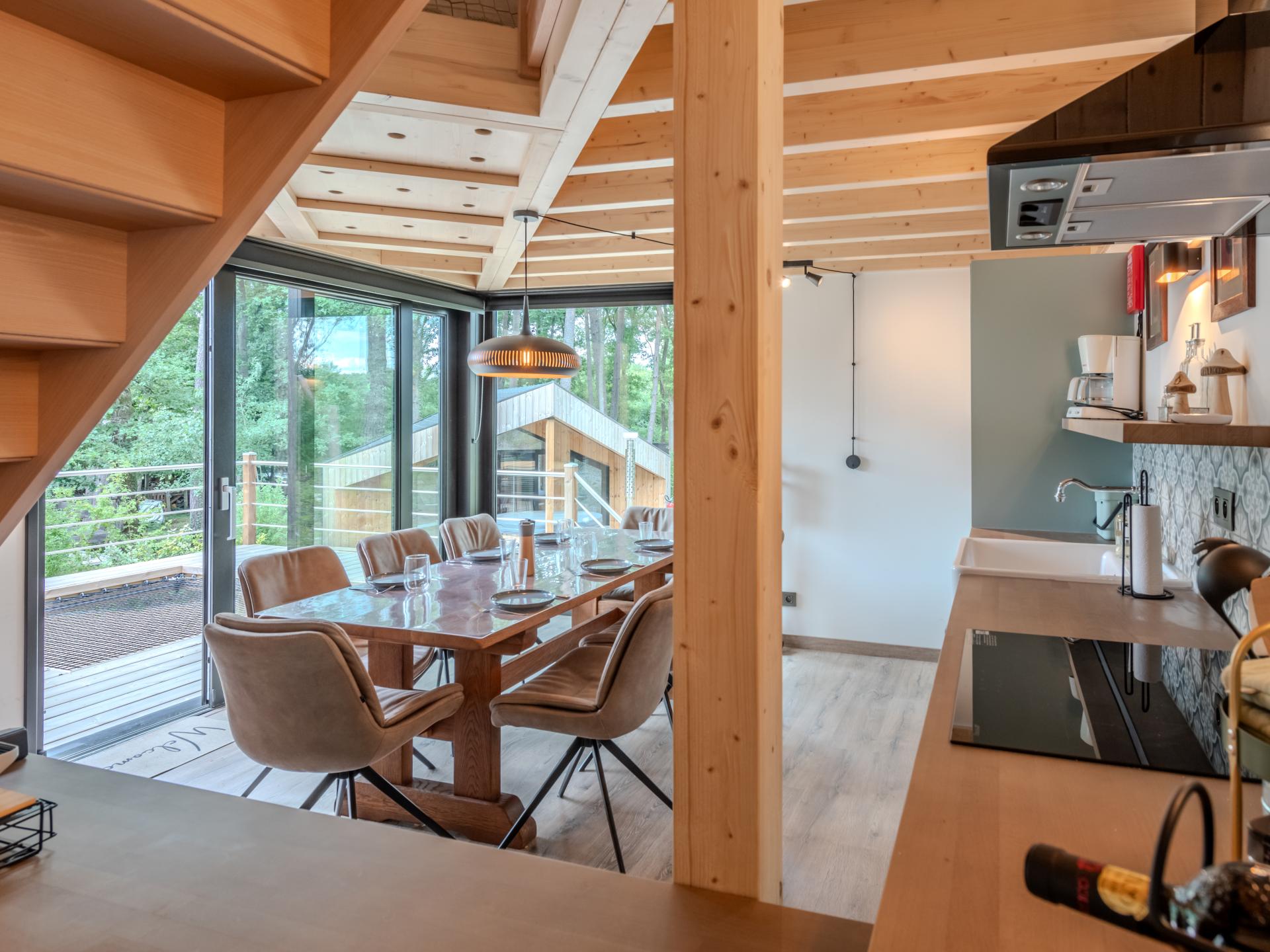 Uniek design vakantiehuis met wellness in rustige Ardense bossen bij Biron - foto 11