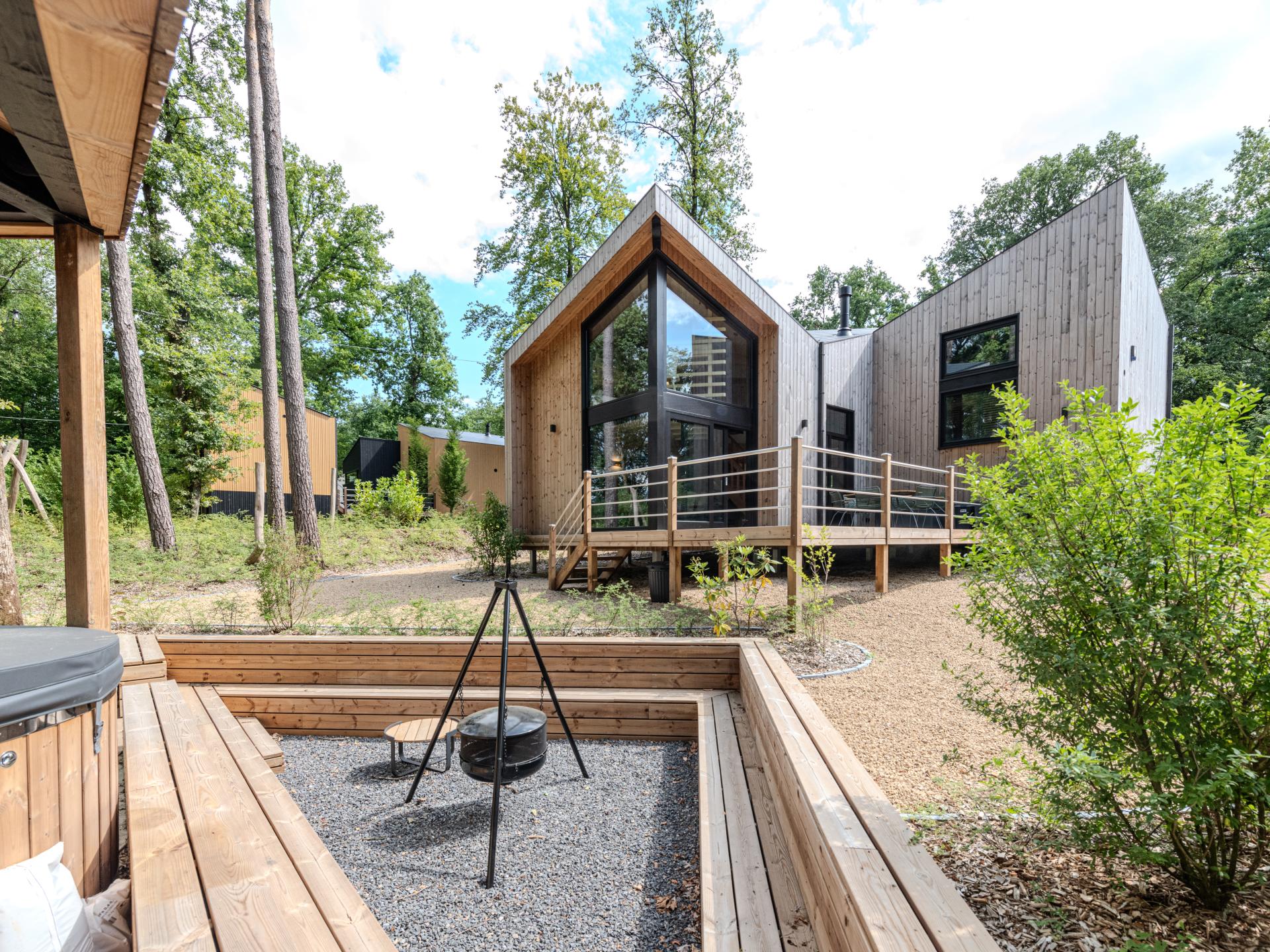 Uniek design vakantiehuis met wellness in rustige Ardense bossen bij Biron - foto 2