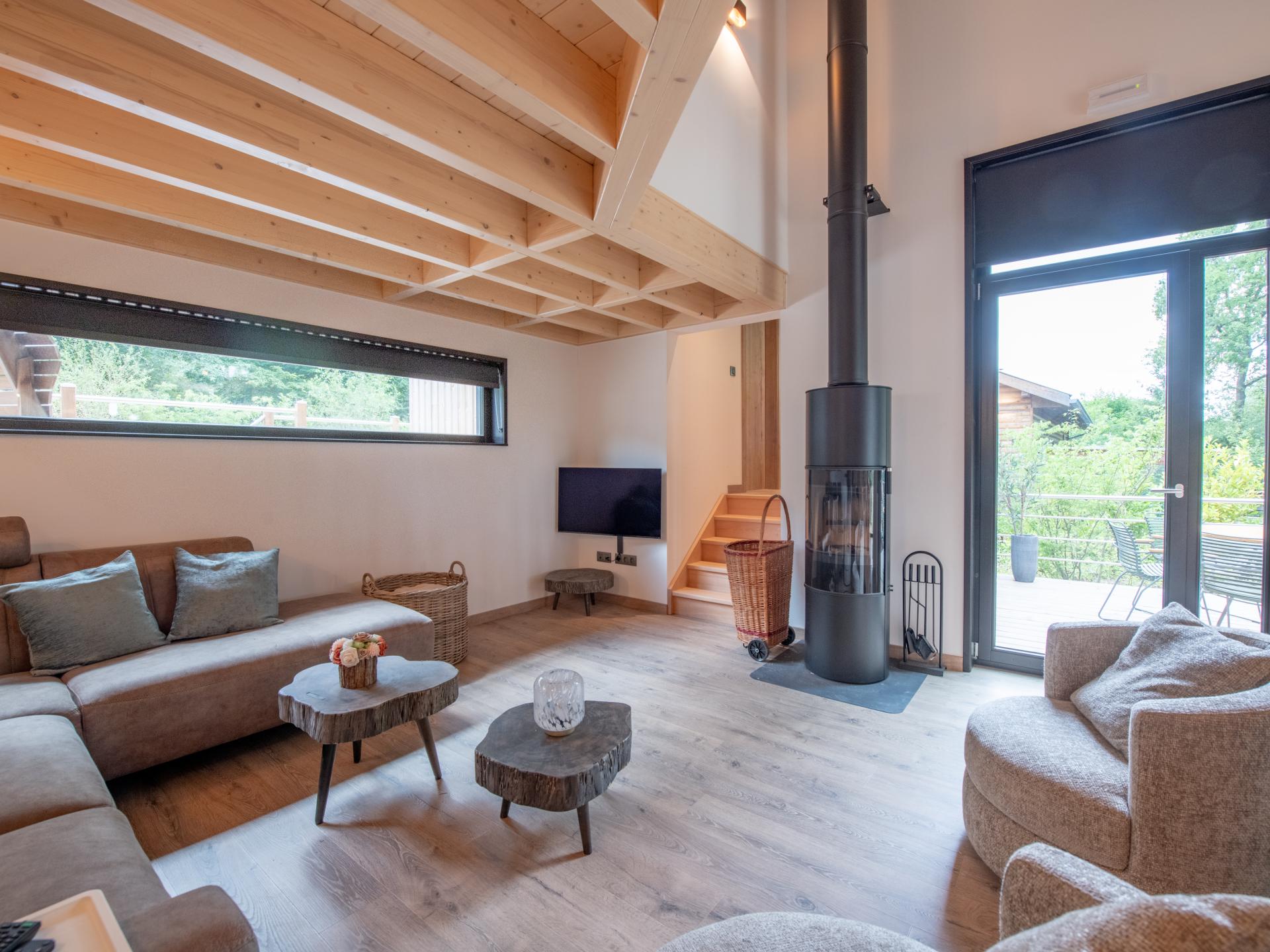 Uniek design vakantiehuis met wellness in rustige Ardense bossen bij Biron - foto 9