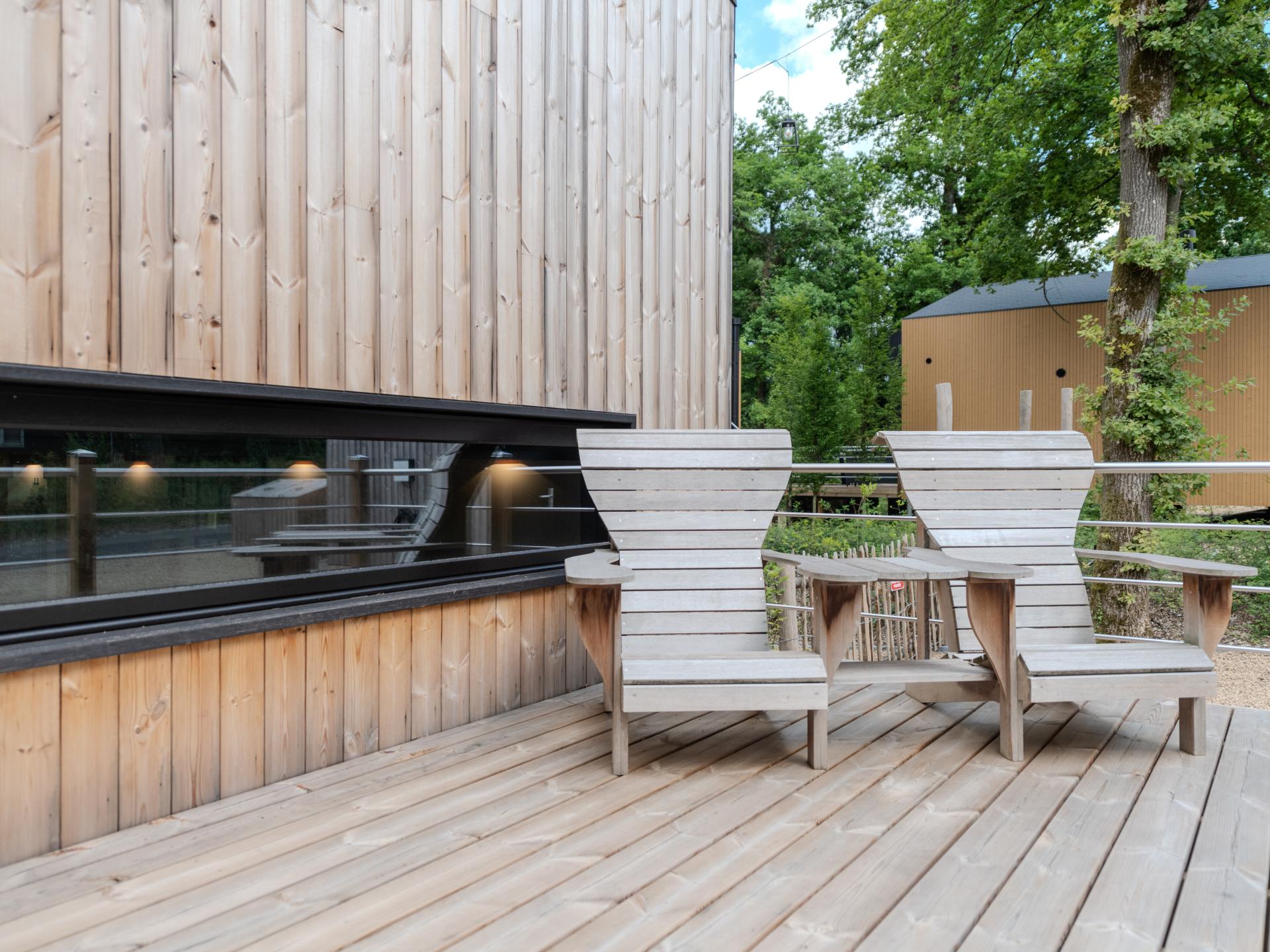 Uniek design vakantiehuis met wellness in rustige Ardense bossen bij Biron - foto 46