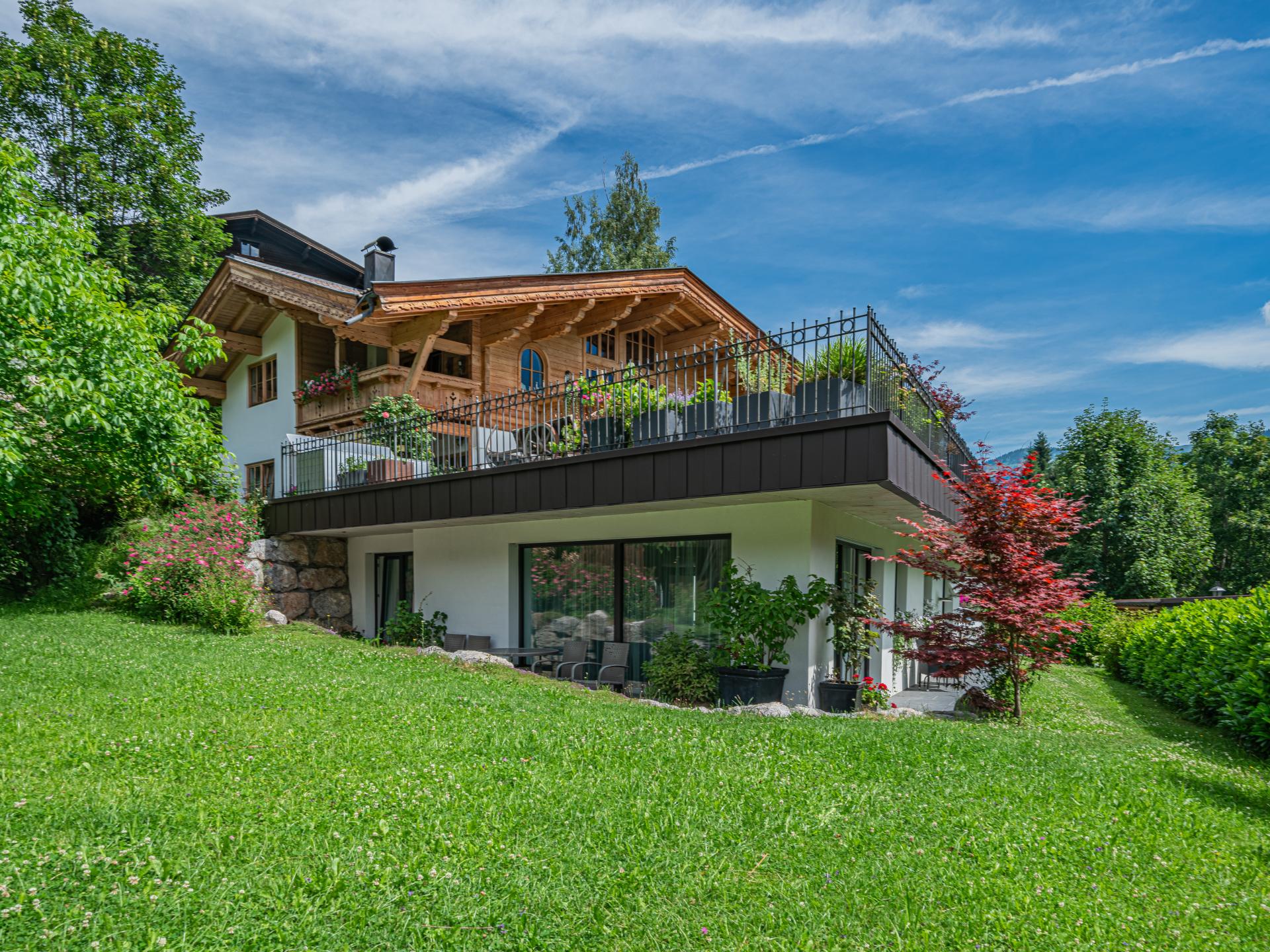 Modern appartement in Jochberg met tuin, 500m van de piste en skigebied KitzSki - foto 1
