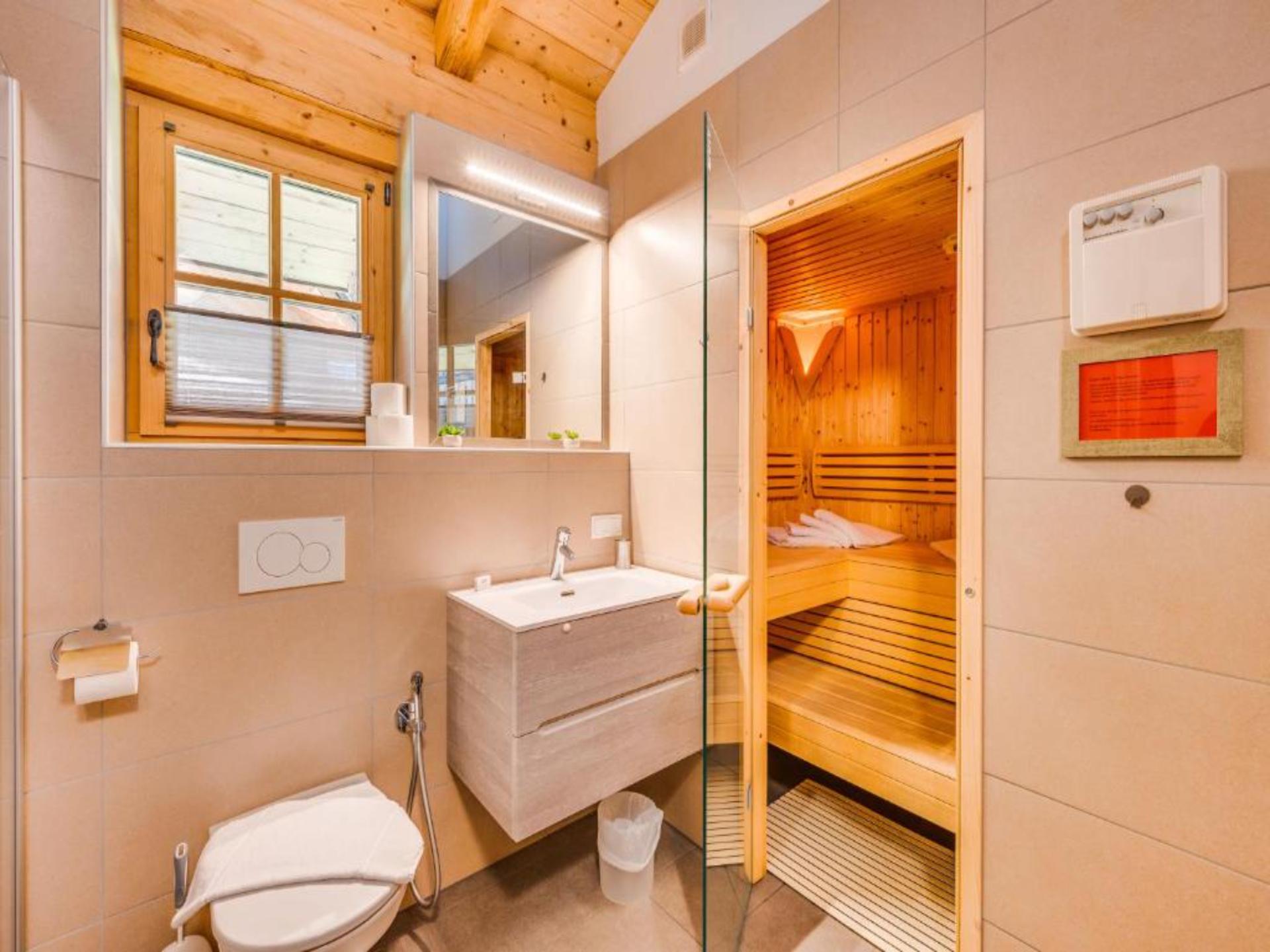Chalet met sauna en bergzicht, 650m van de skilift in Neukirchen - foto 16