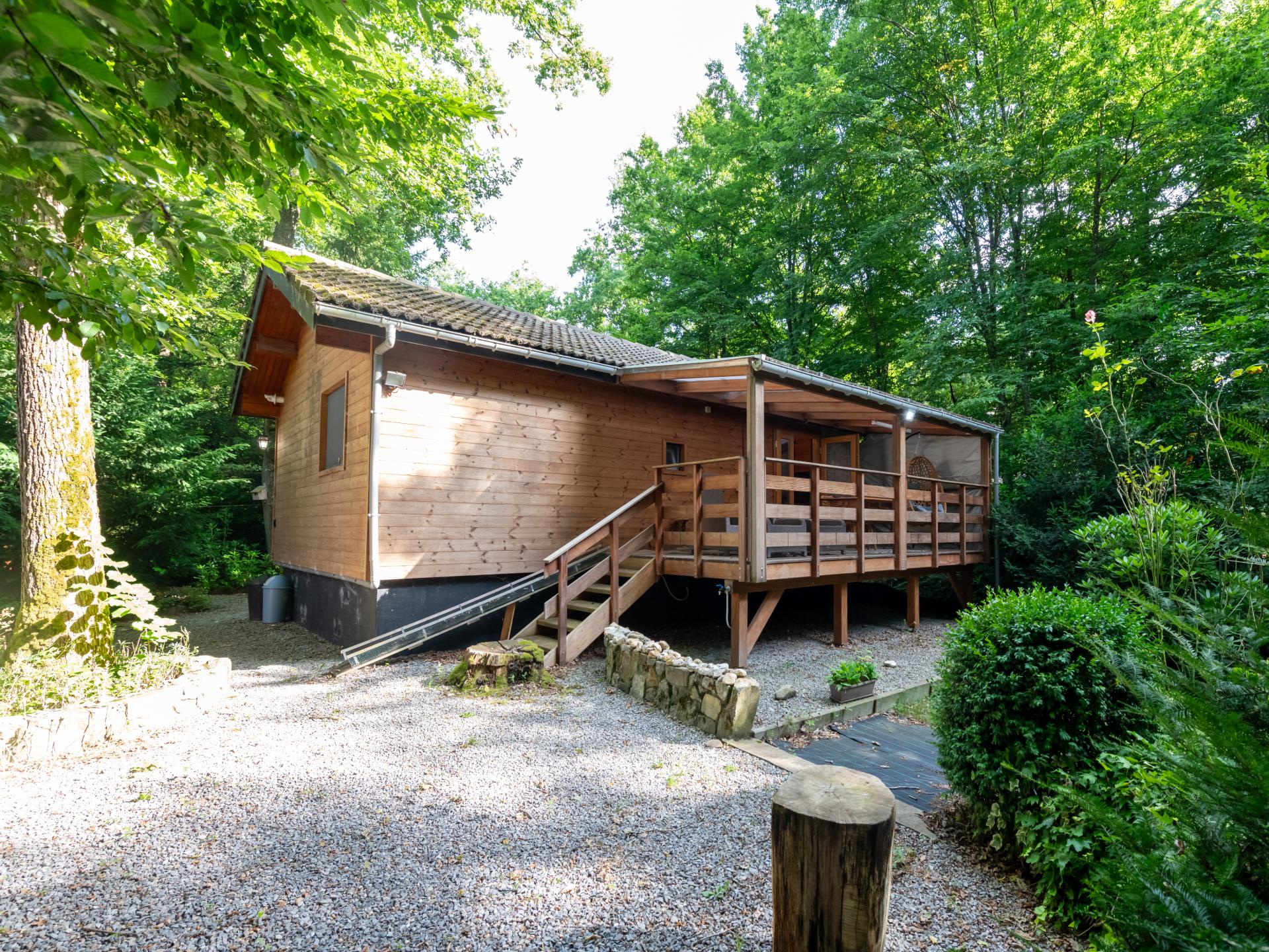 Vrijstaand chalet voor 4 in de natuur van Biron, Ardennen - foto 21