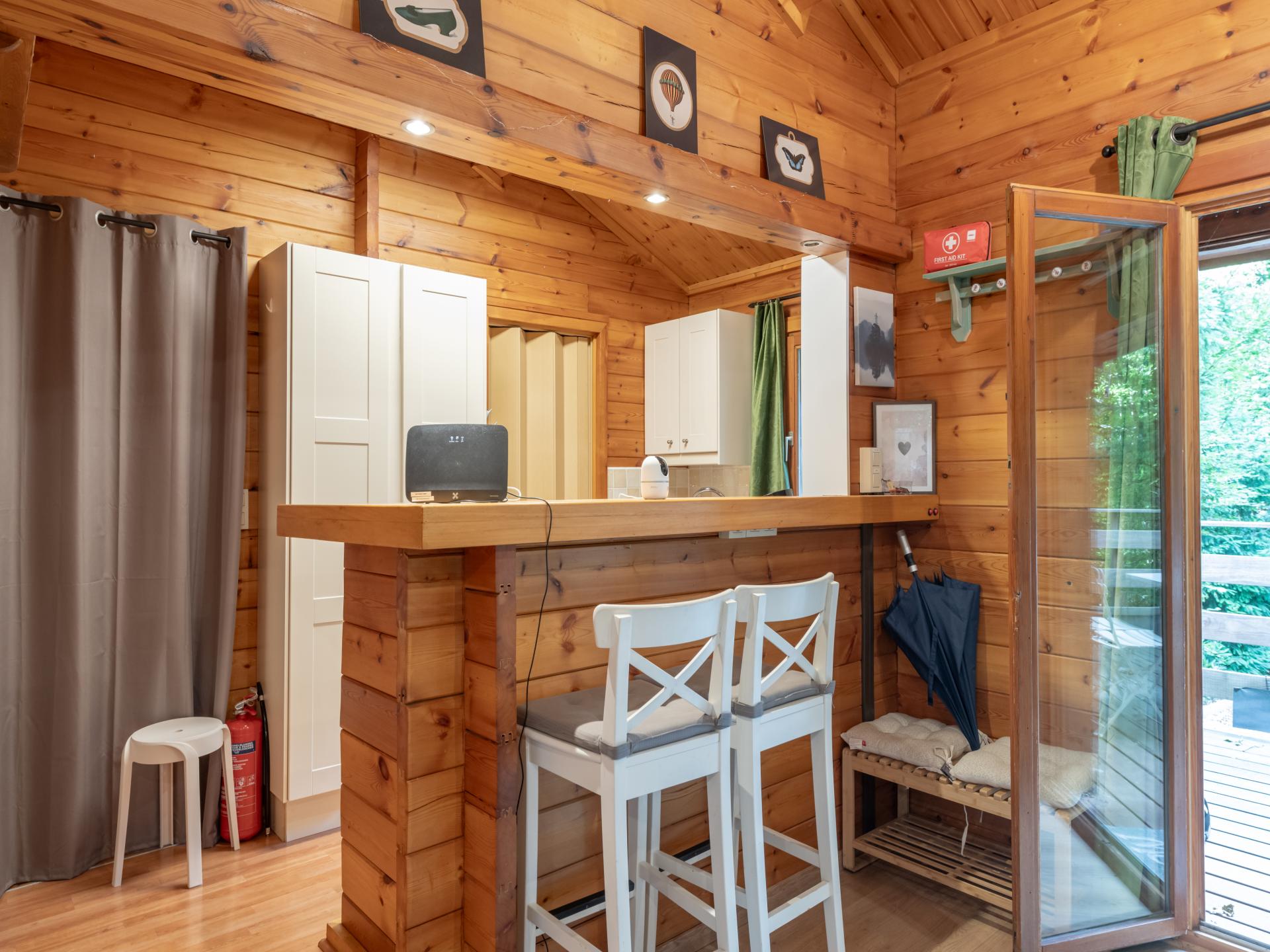 Vrijstaand chalet voor 4 in de natuur van Biron, Ardennen - foto 4