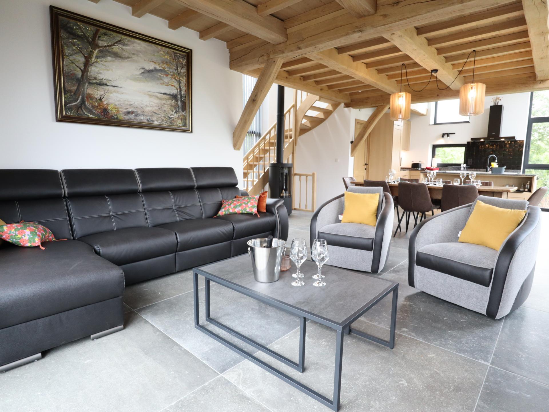Vrijstaand vakantiehuis in Tohogne met panoramisch uitzicht - foto 36
