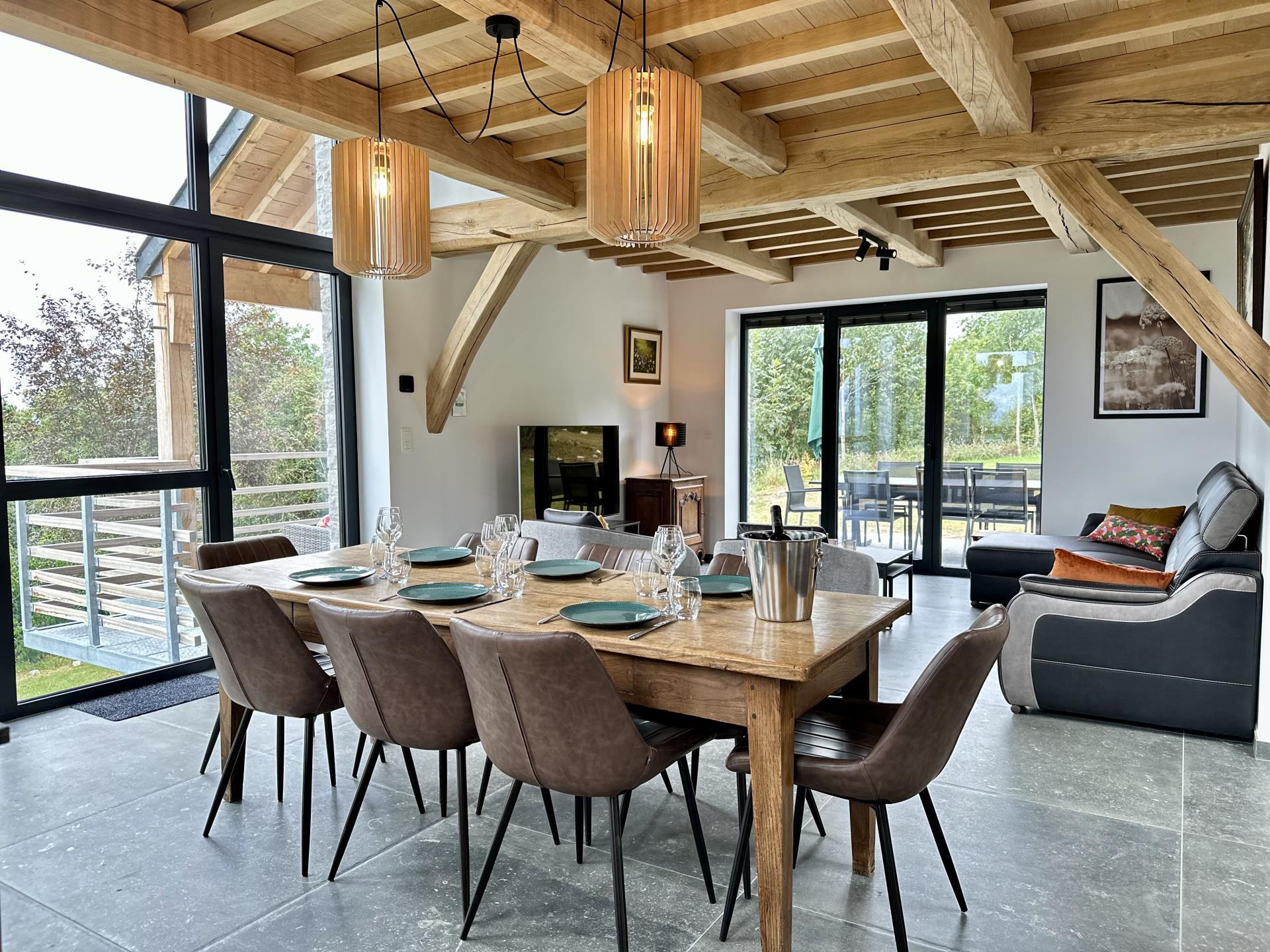 Vrijstaand vakantiehuis in Tohogne met panoramisch uitzicht - foto 2