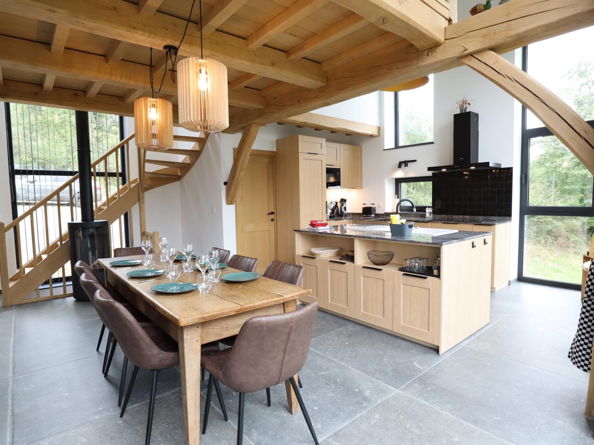 Vrijstaand vakantiehuis in Tohogne met panoramisch uitzicht - foto 9