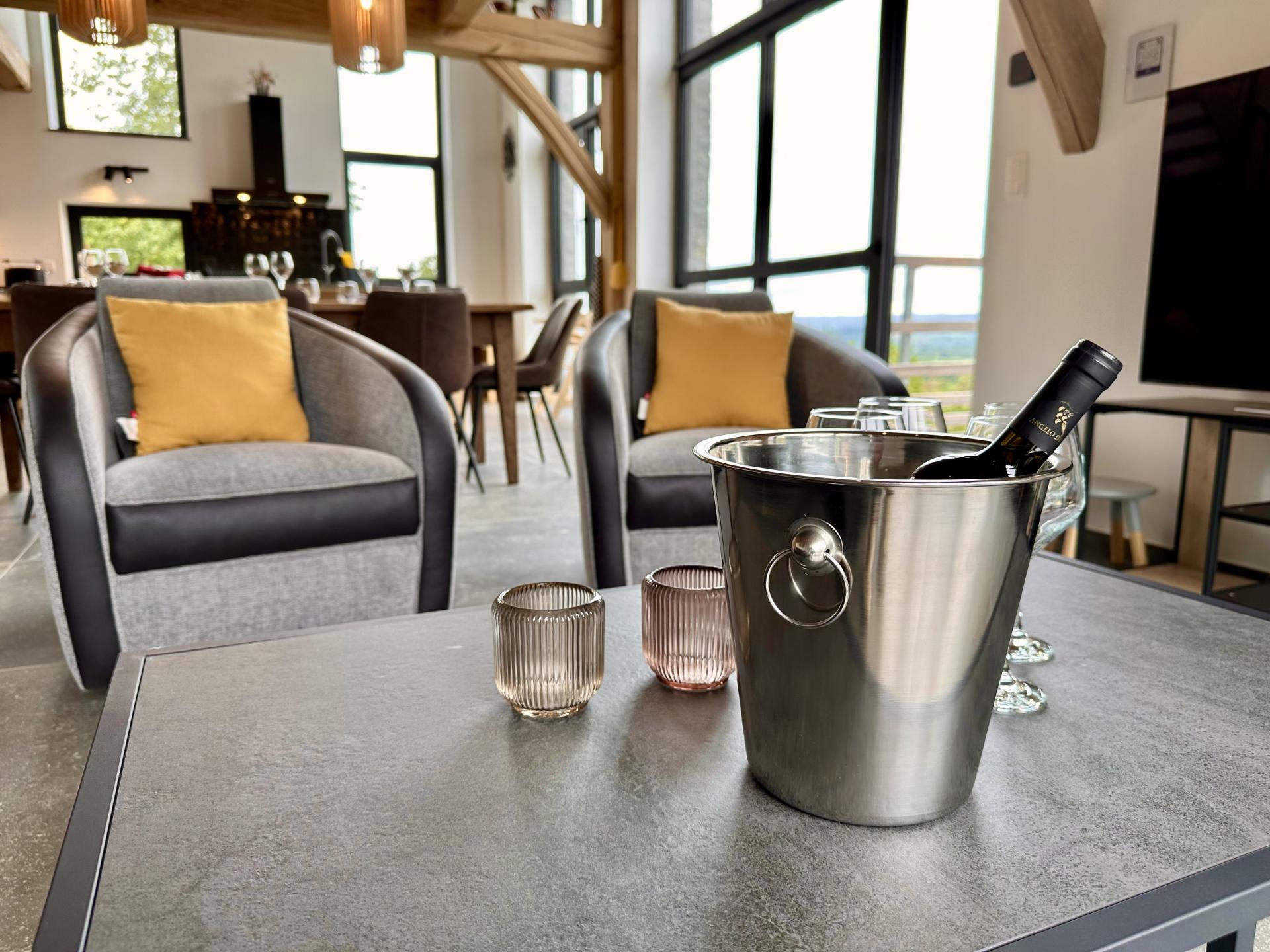 Vrijstaand vakantiehuis in Tohogne met panoramisch uitzicht - foto 12