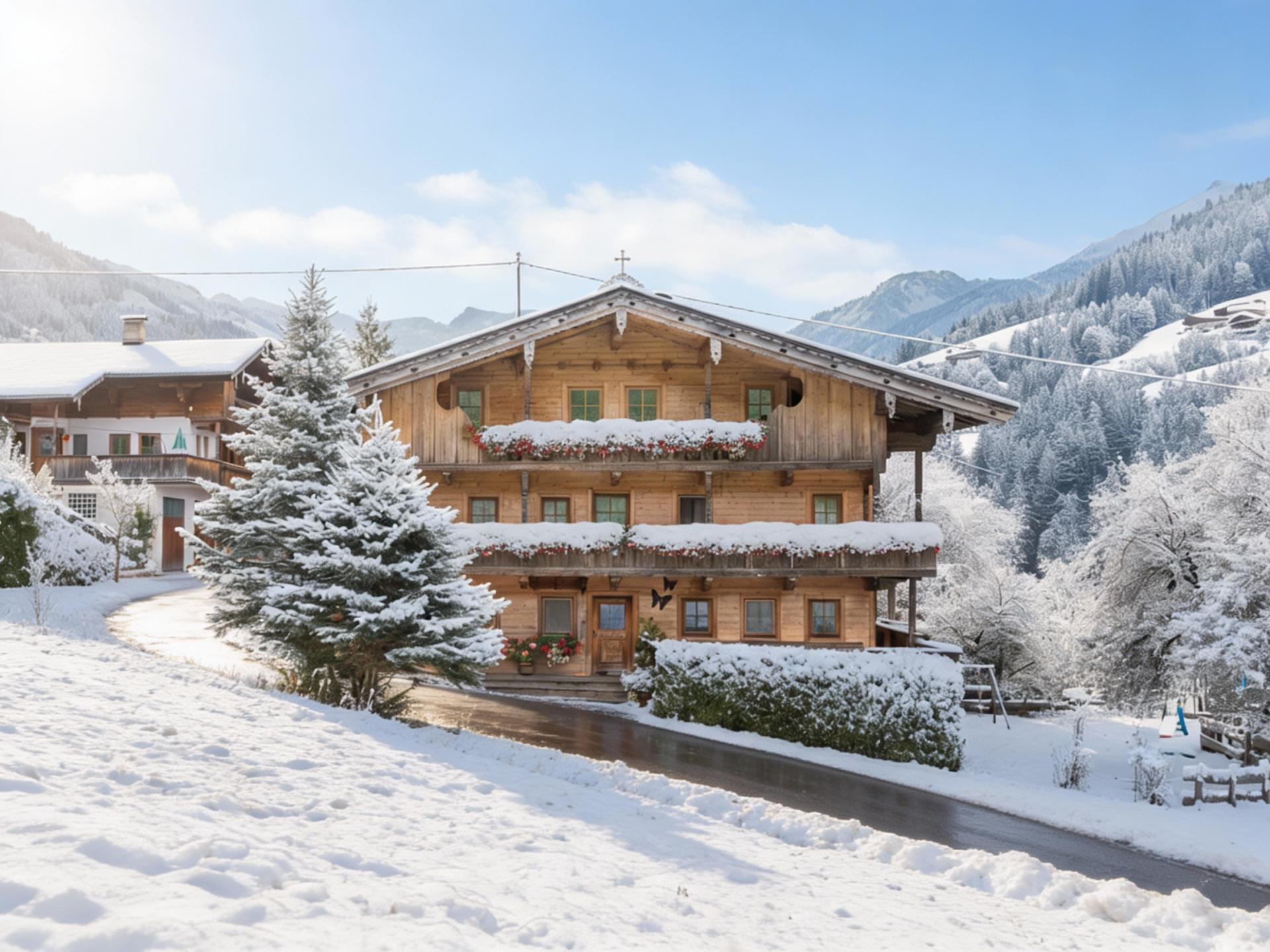 Ruim familieappartement op boerderij, direct aan de piste in Alpbach - foto 40