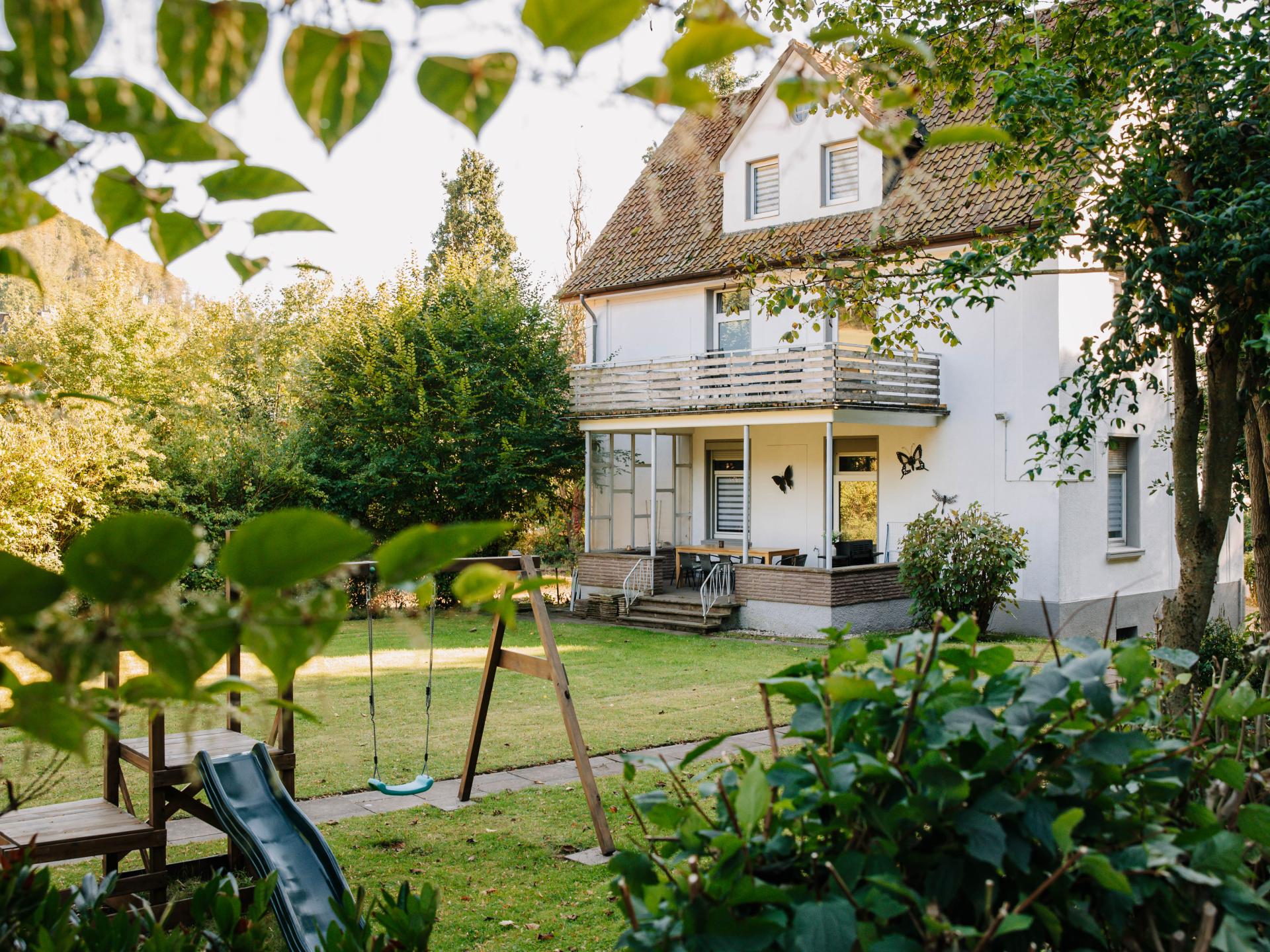 Groot vakantieappartement voor 13 personen met tuin aan de bosrand bij Bad Pyrmont - foto 53