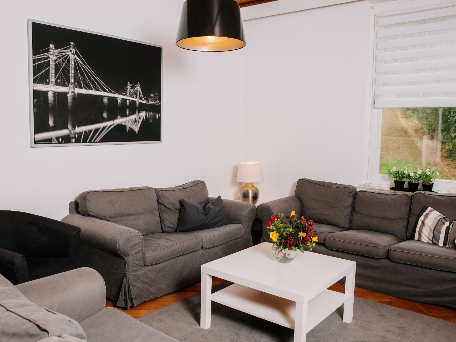 Groot vakantieappartement voor 13 personen met tuin aan de bosrand bij Bad Pyrmont - foto 7
