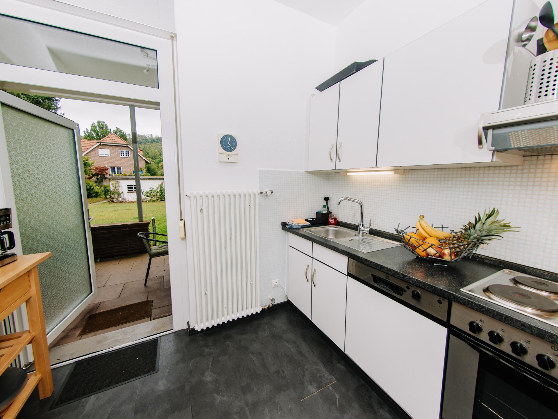 Groot vakantieappartement voor 13 personen met tuin aan de bosrand bij Bad Pyrmont - foto 19
