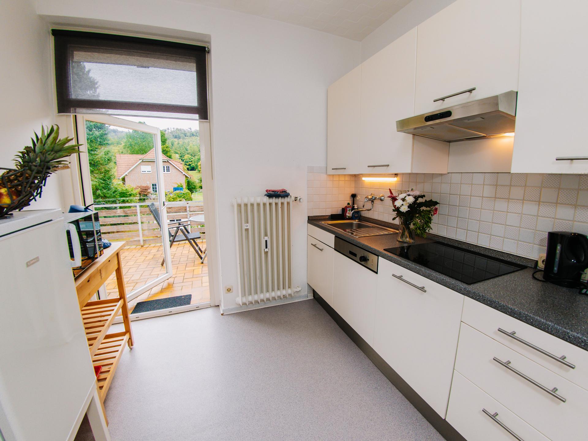 Groot vakantieappartement voor 13 personen met tuin aan de bosrand bij Bad Pyrmont - foto 23