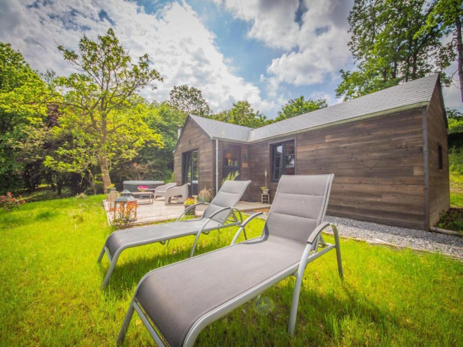 Romantisch chalet met privéspa en panoramisch uitzicht in Ferrières - foto 13
