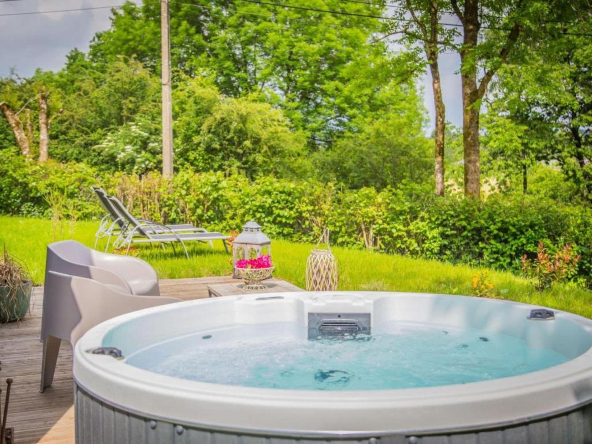 Romantisch chalet met privéspa en panoramisch uitzicht in Ferrières - foto 14