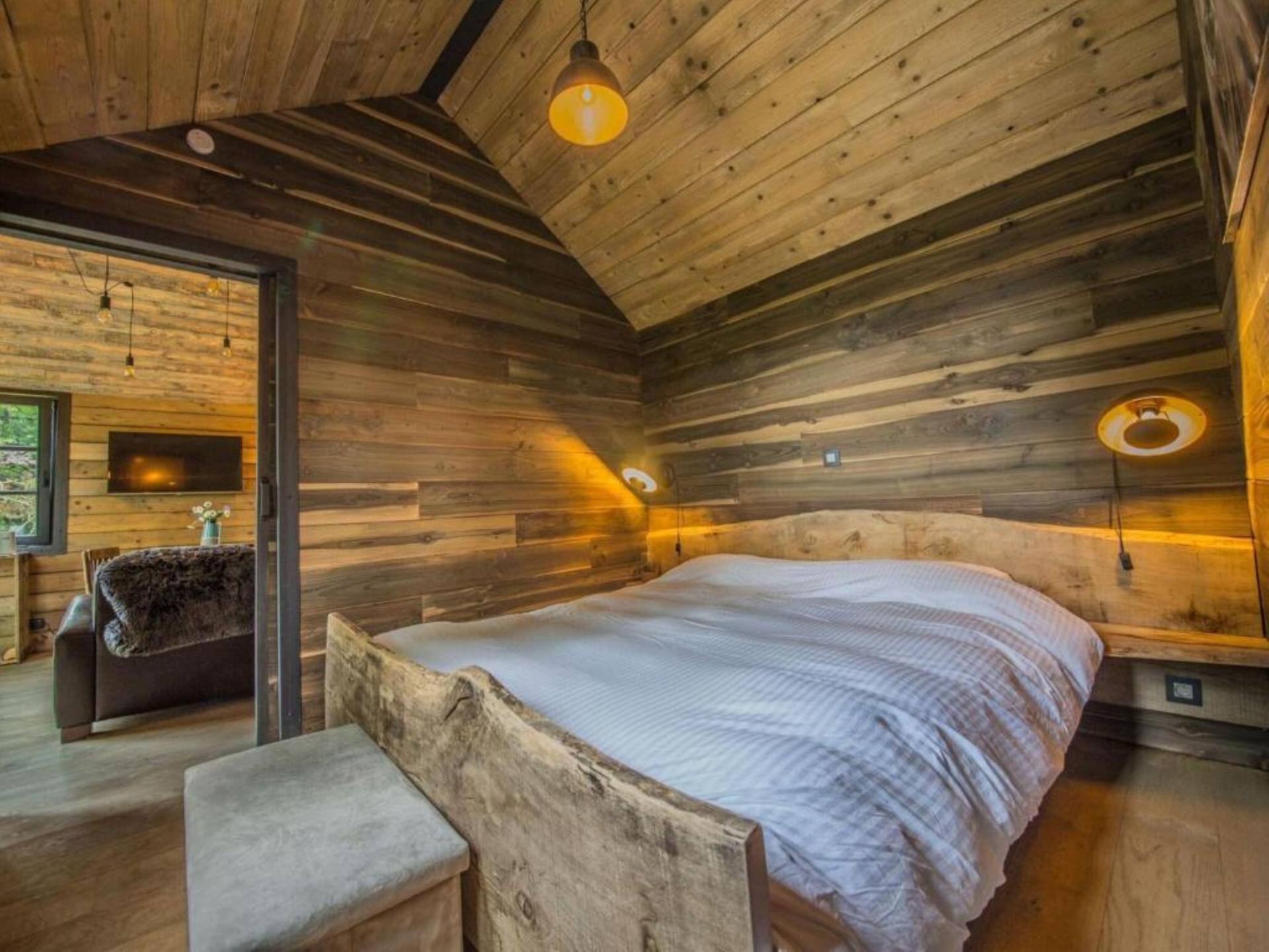 Romantisch chalet met privéspa en panoramisch uitzicht in Ferrières - foto 10