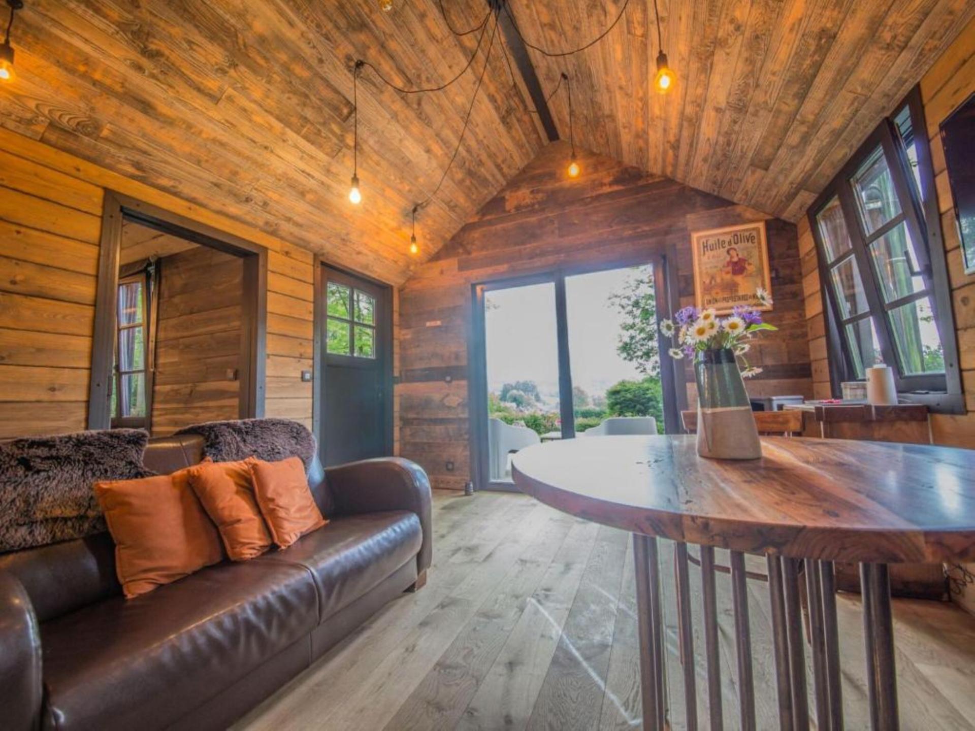 Romantisch chalet met privéspa en panoramisch uitzicht in Ferrières - foto 5