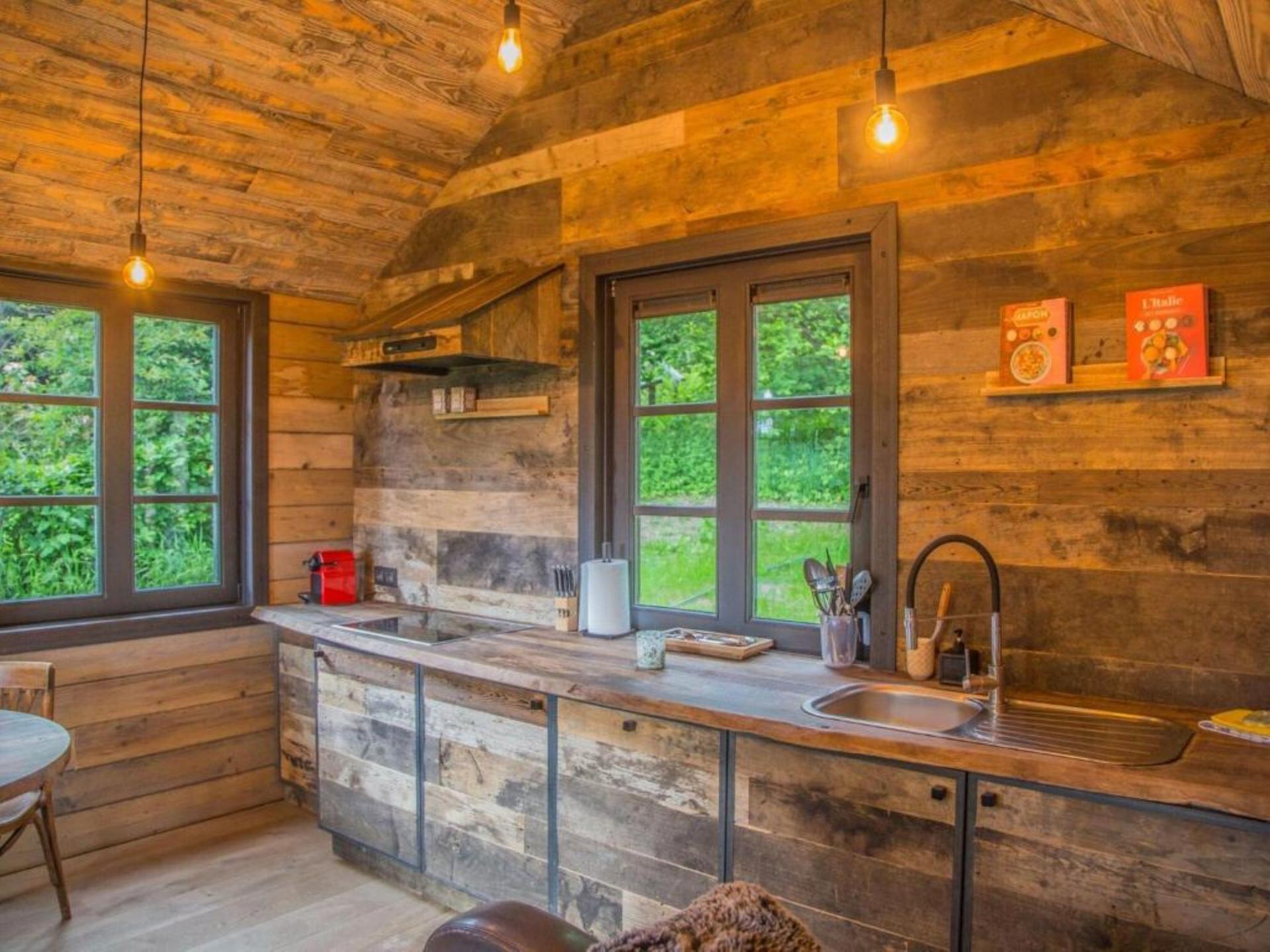 Romantisch chalet met privéspa en panoramisch uitzicht in Ferrières - foto 9
